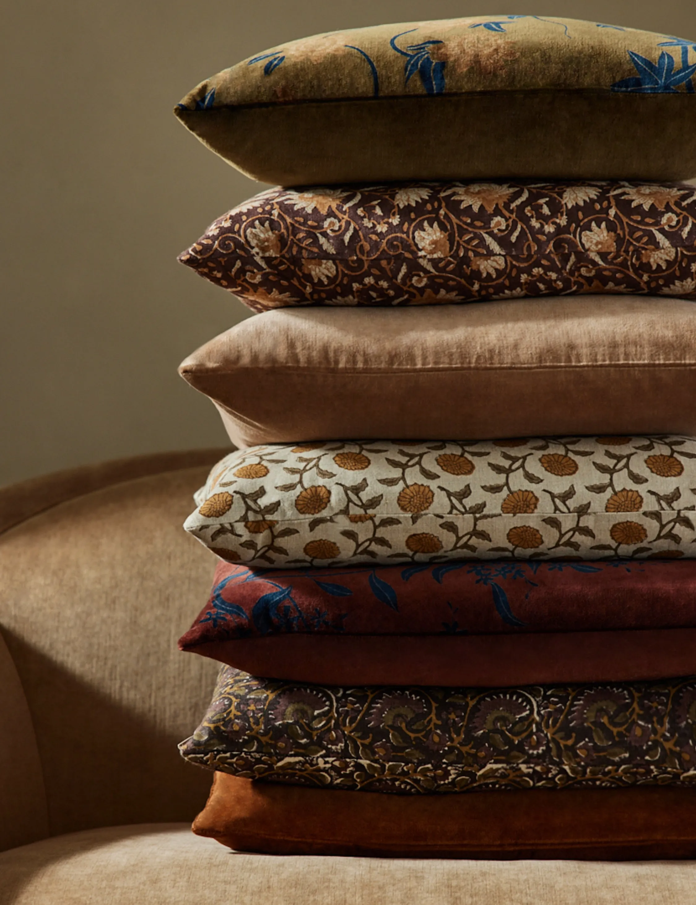 Royce Velvet Pillow Lulu and Georgia