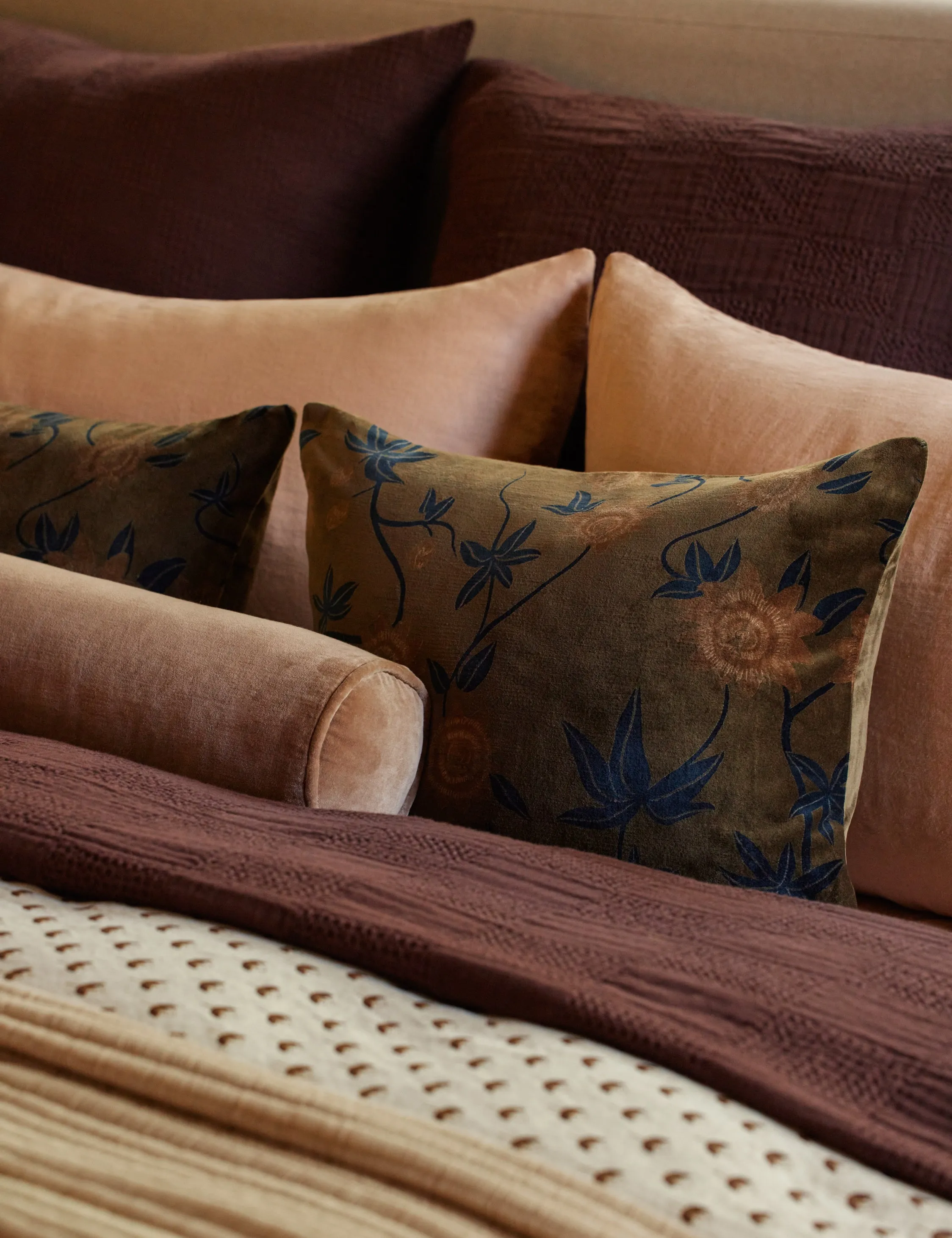 Royce Velvet Pillow Lulu and Georgia