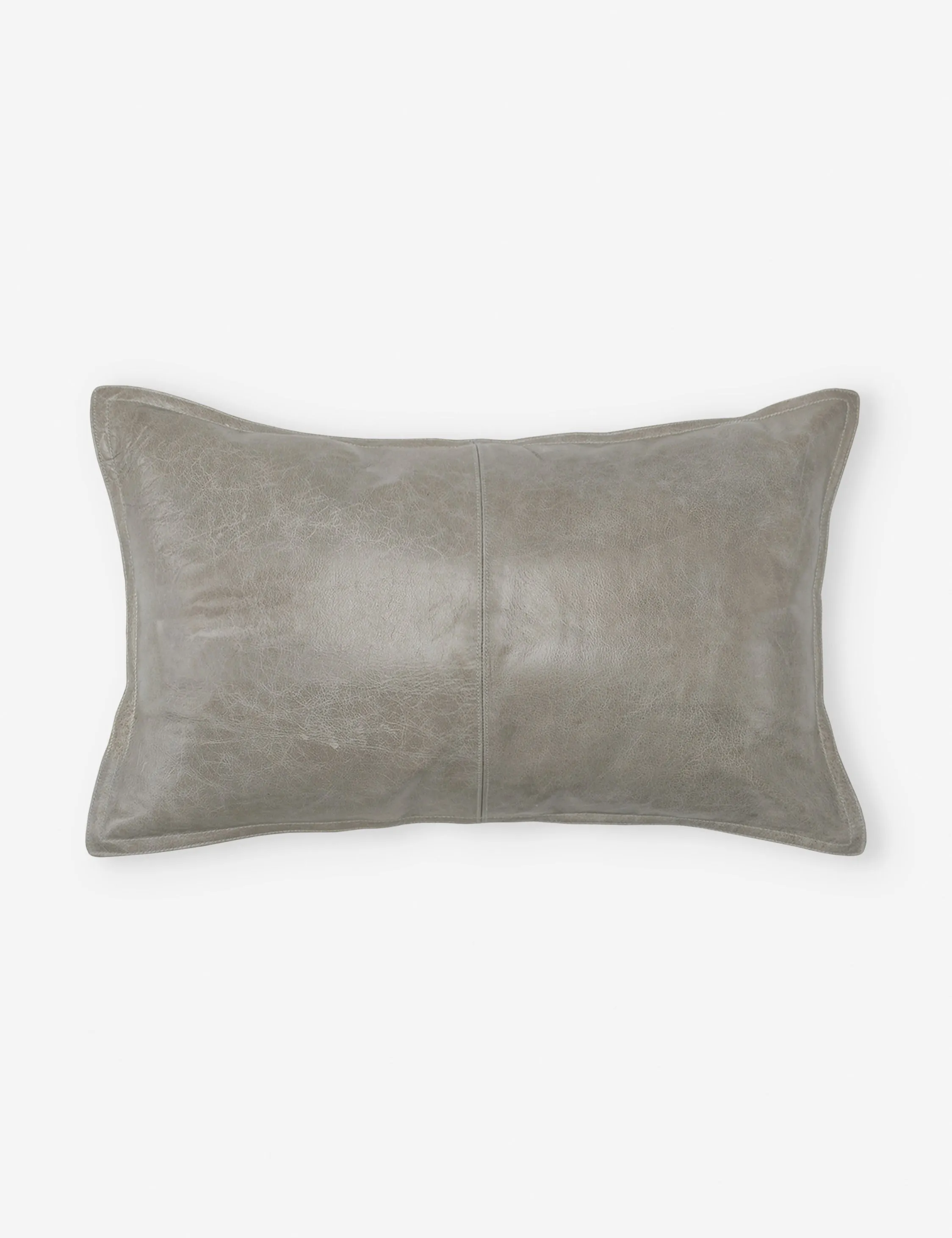 Sabrea Leather Lumbar Pillow Lulu and Georgia