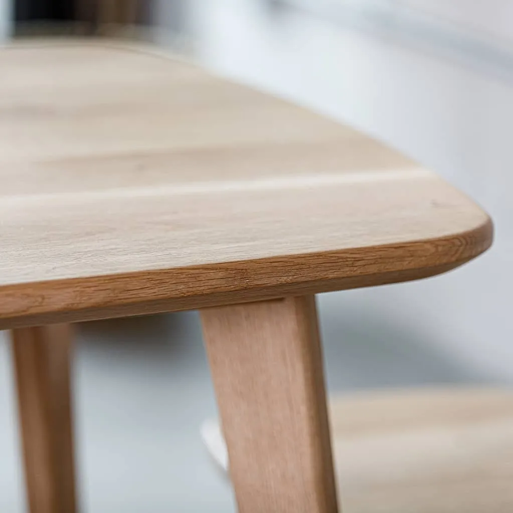 Salters Oak Dining Table Set Funky Chunky