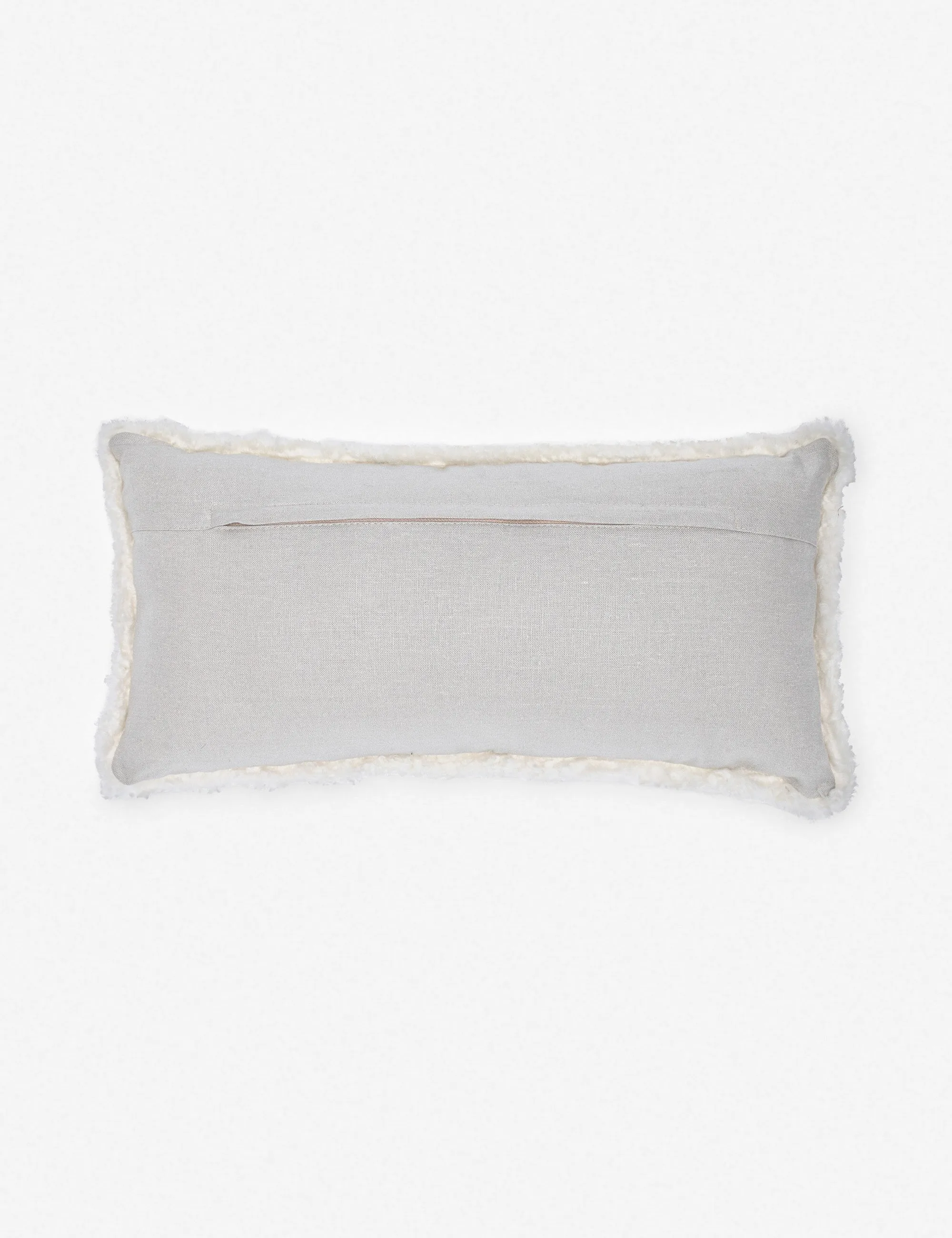 Samaire Shearling Lumbar Pillow Lulu and Georgia