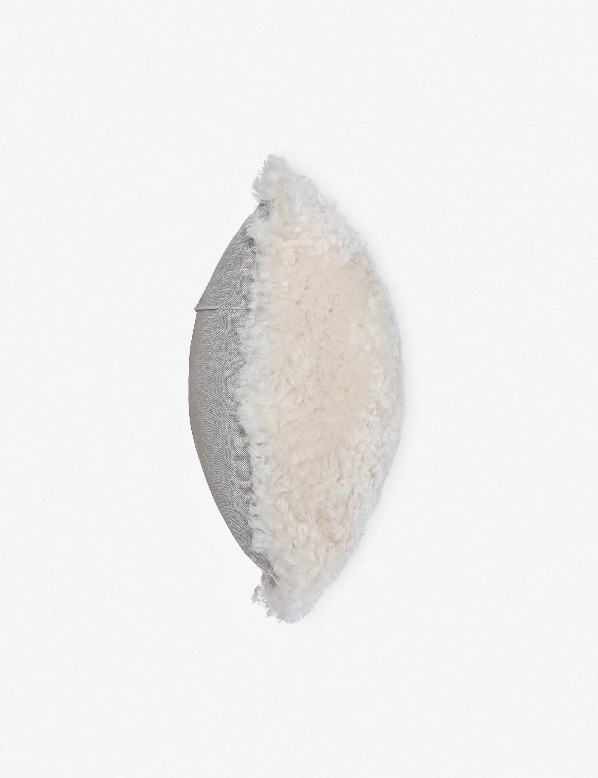 Samaire Shearling Lumbar Pillow Lulu and Georgia