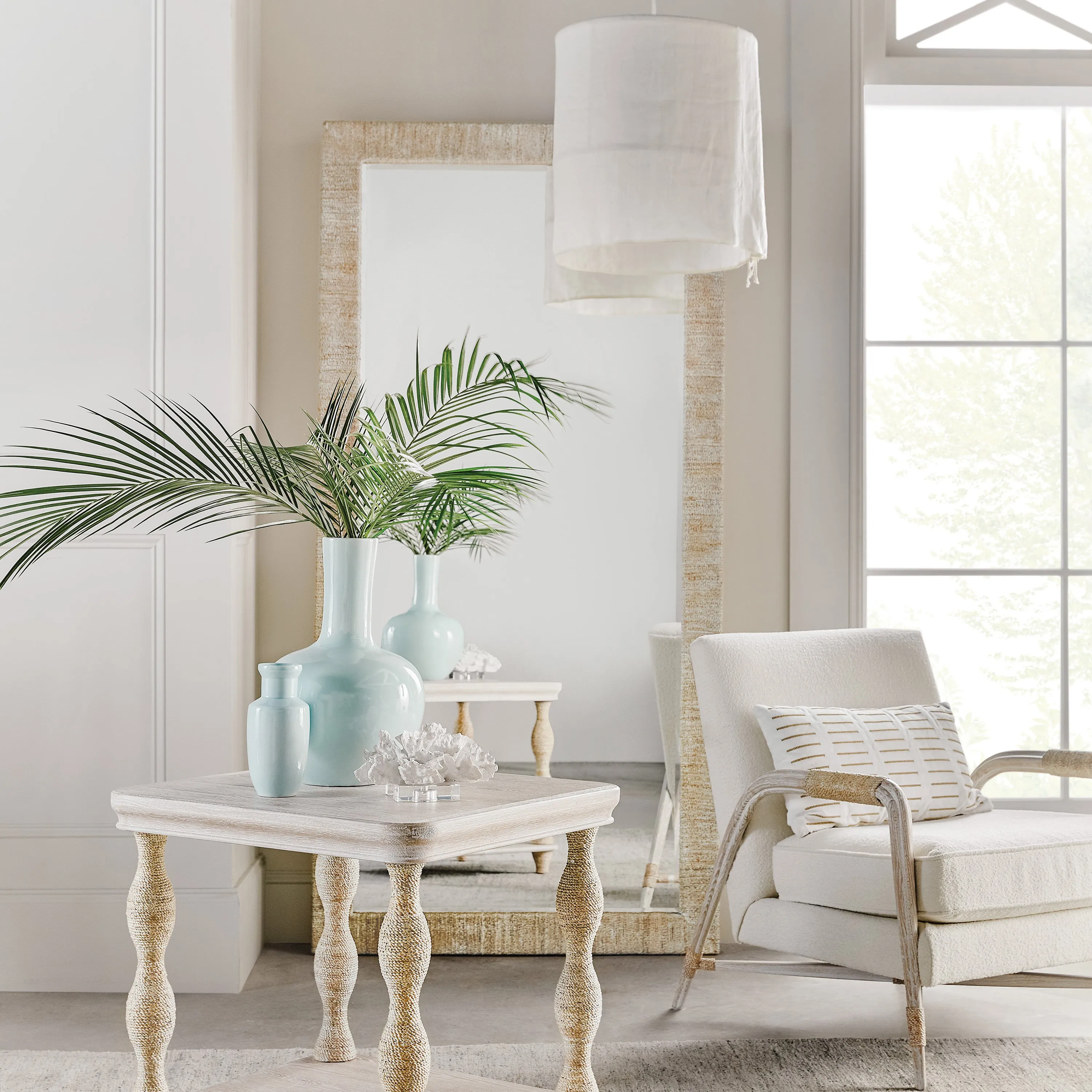 Serenity Sandpiper Floor Mirror