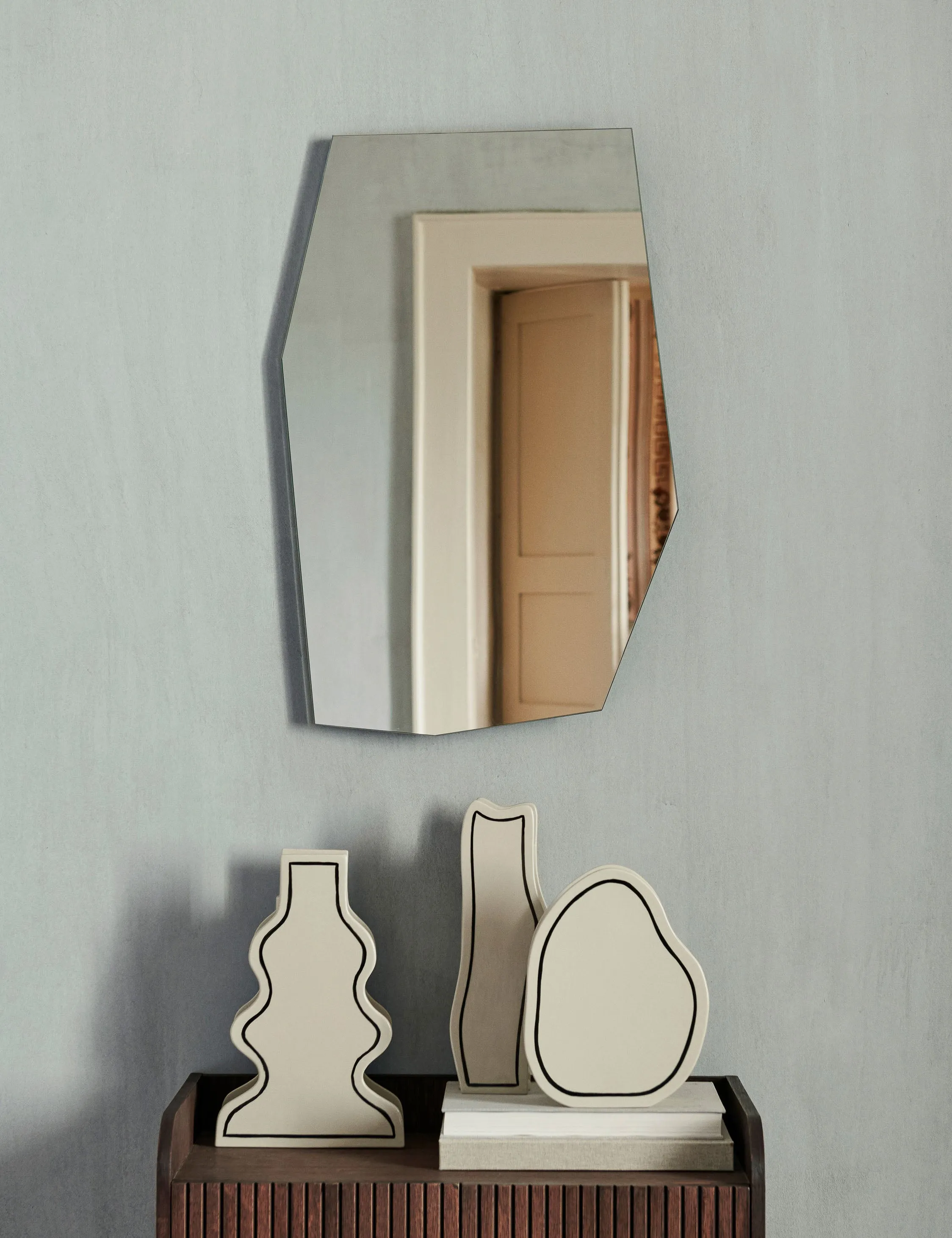Shard Mirror by Ferm Living Lulu and Georgia