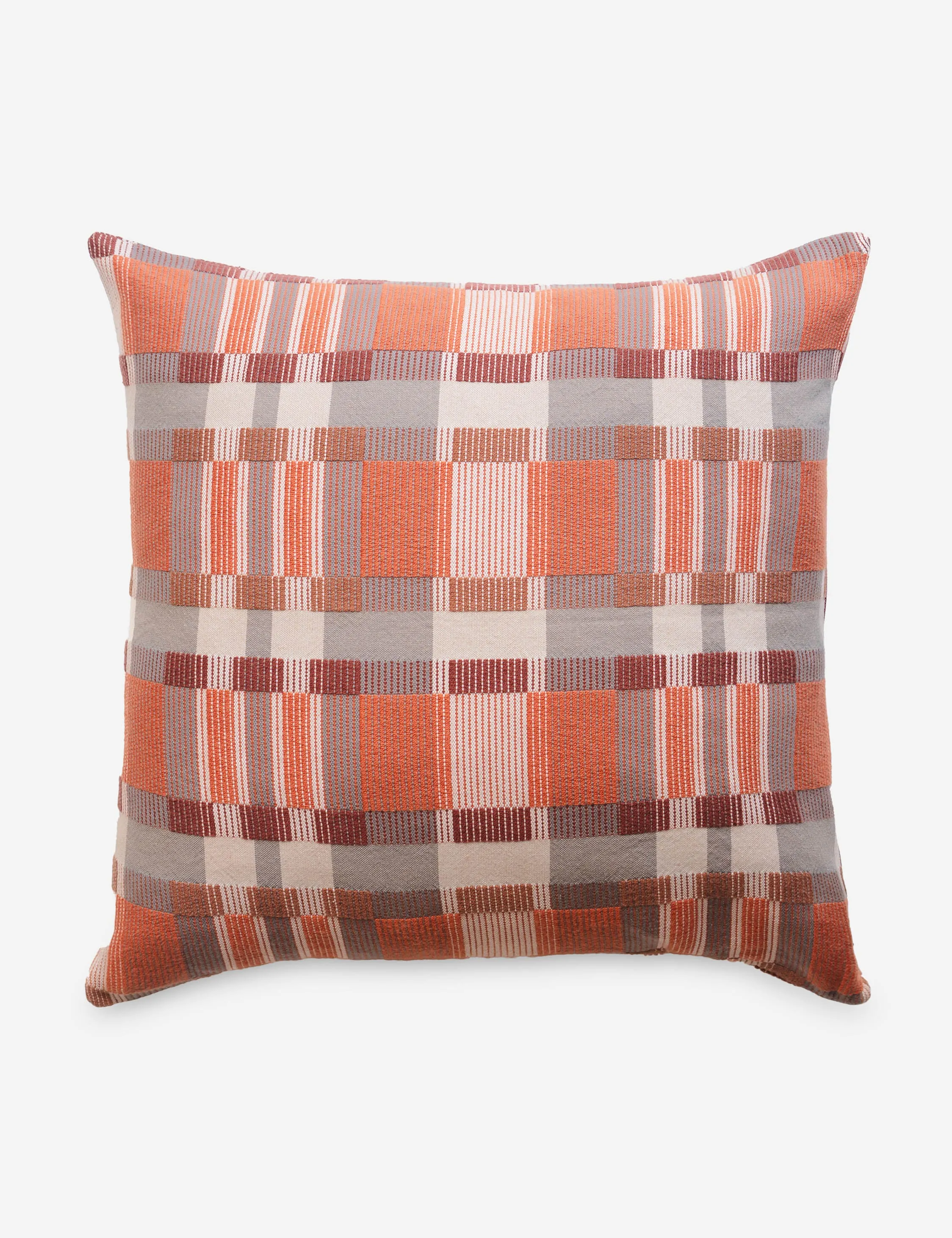 Skipping Block Pillow by Mungo Lulu and Georgia