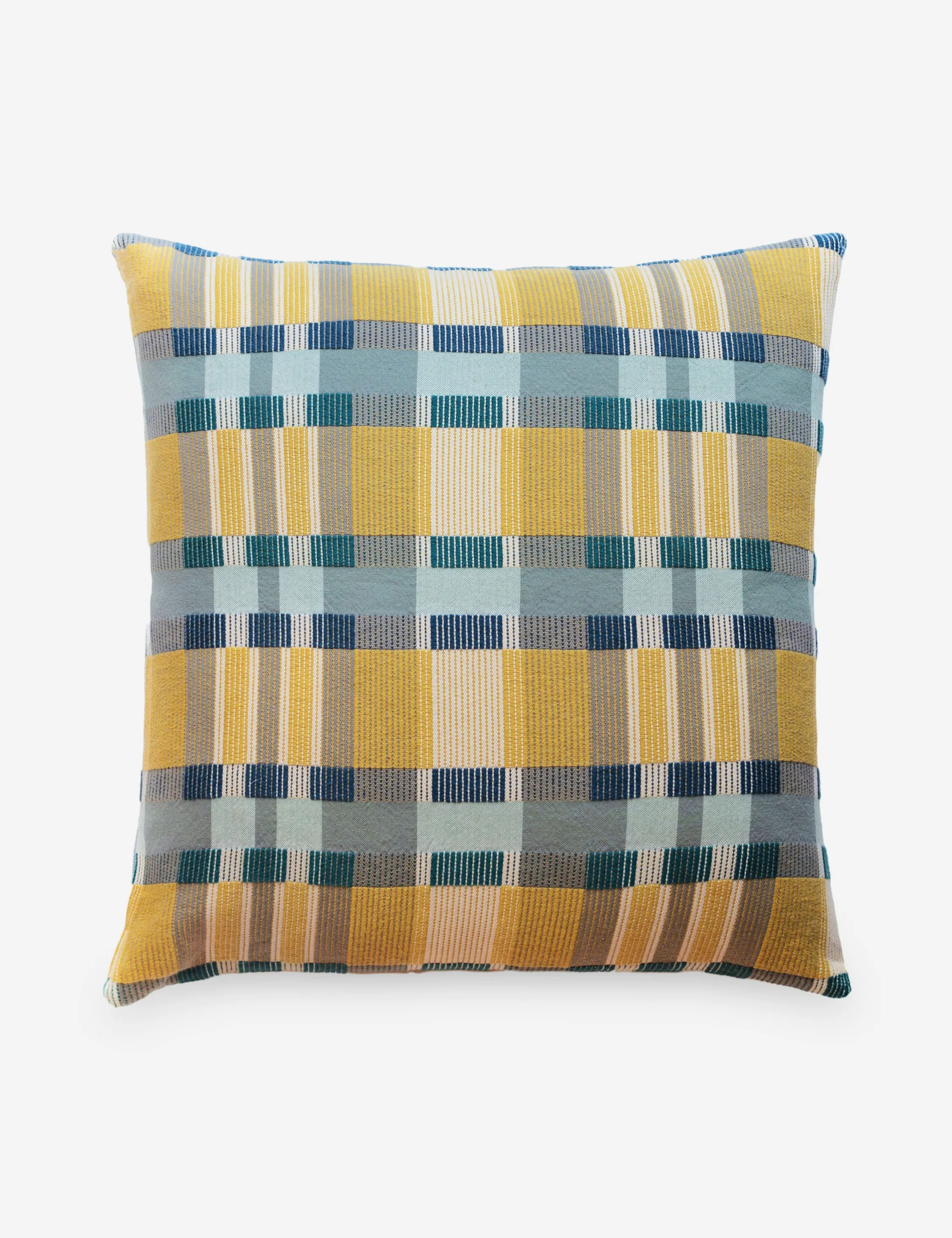 Skipping Block Pillow by Mungo Lulu and Georgia