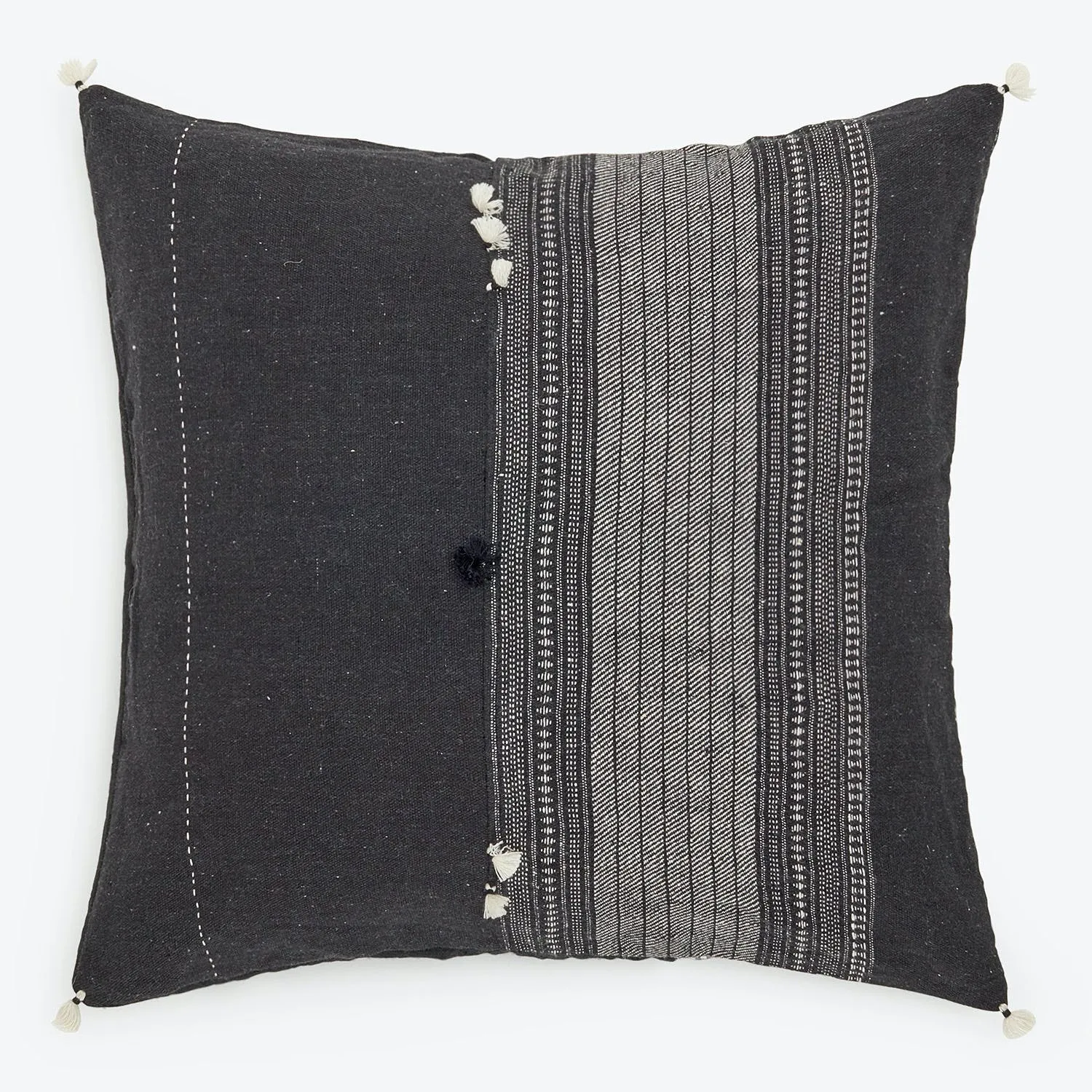 Small Rebari Pillow Black
