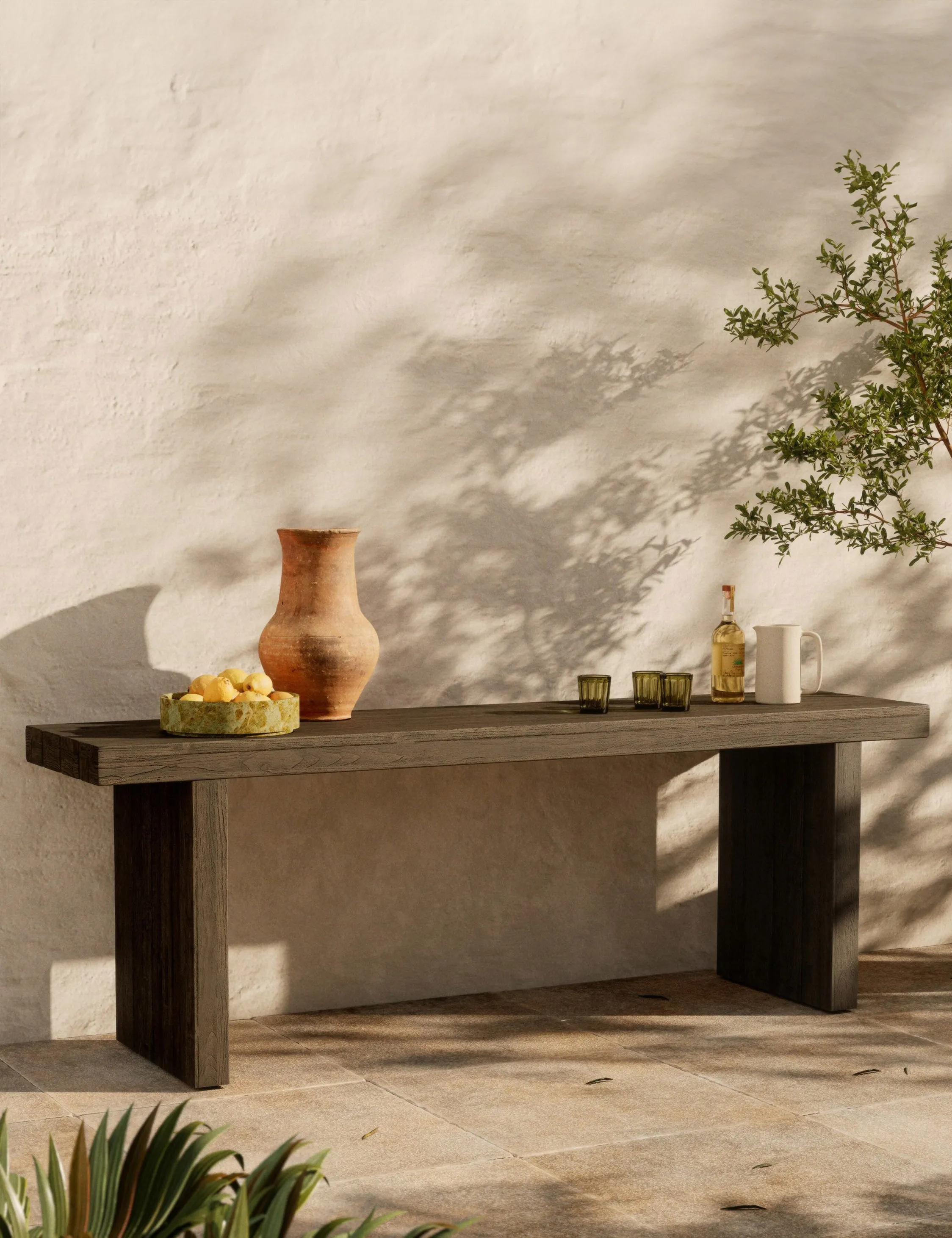 Squire Indoor / Outdoor Console Table Lulu and Georgia