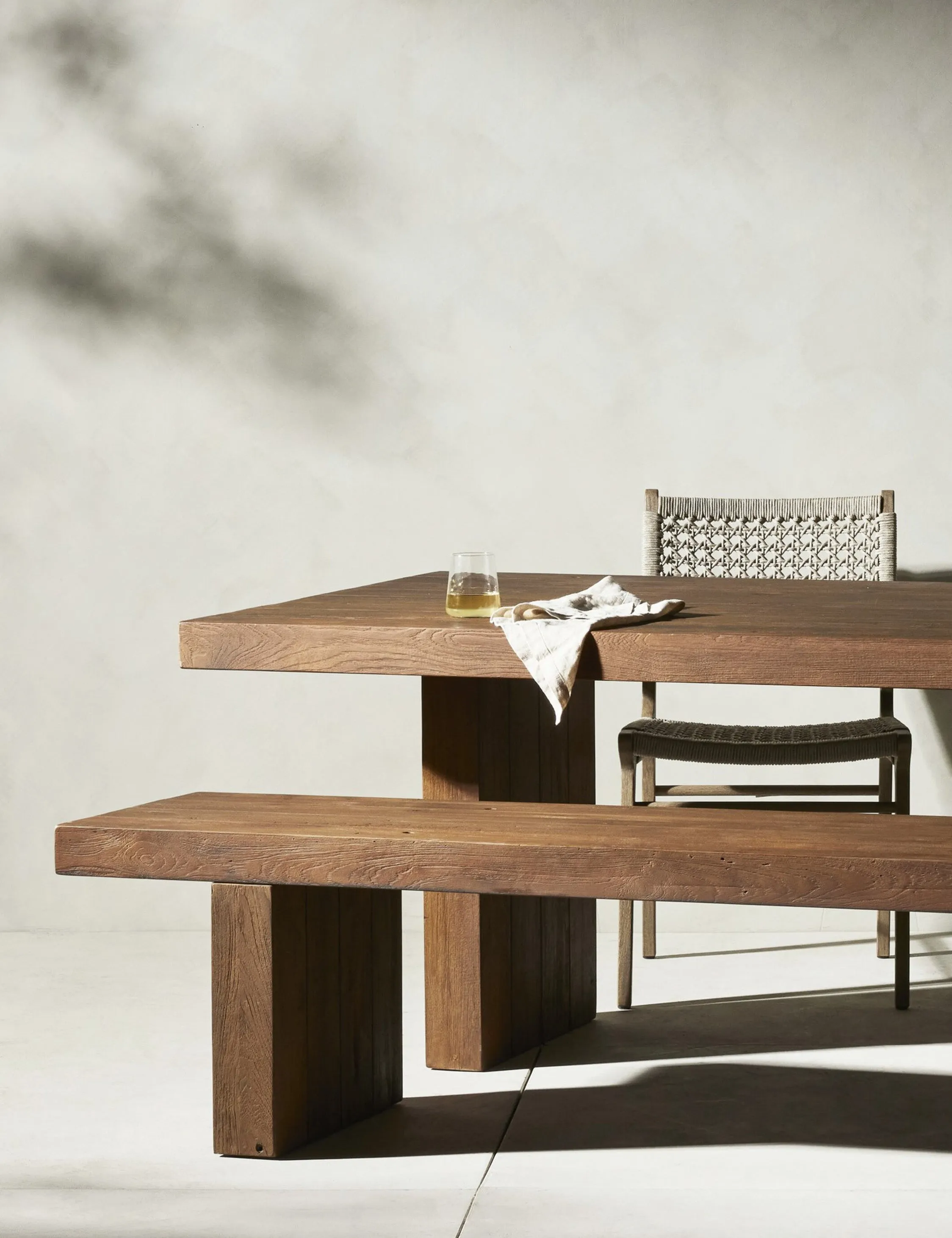 Squire Indoor / Outdoor Dining Bench Lulu and Georgia
