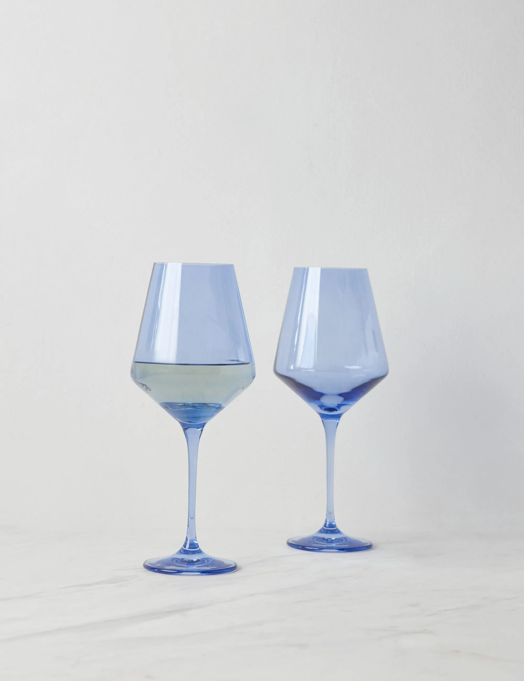 Stemware (Set of 2) by Estelle Colored Glass Lulu and Georgia