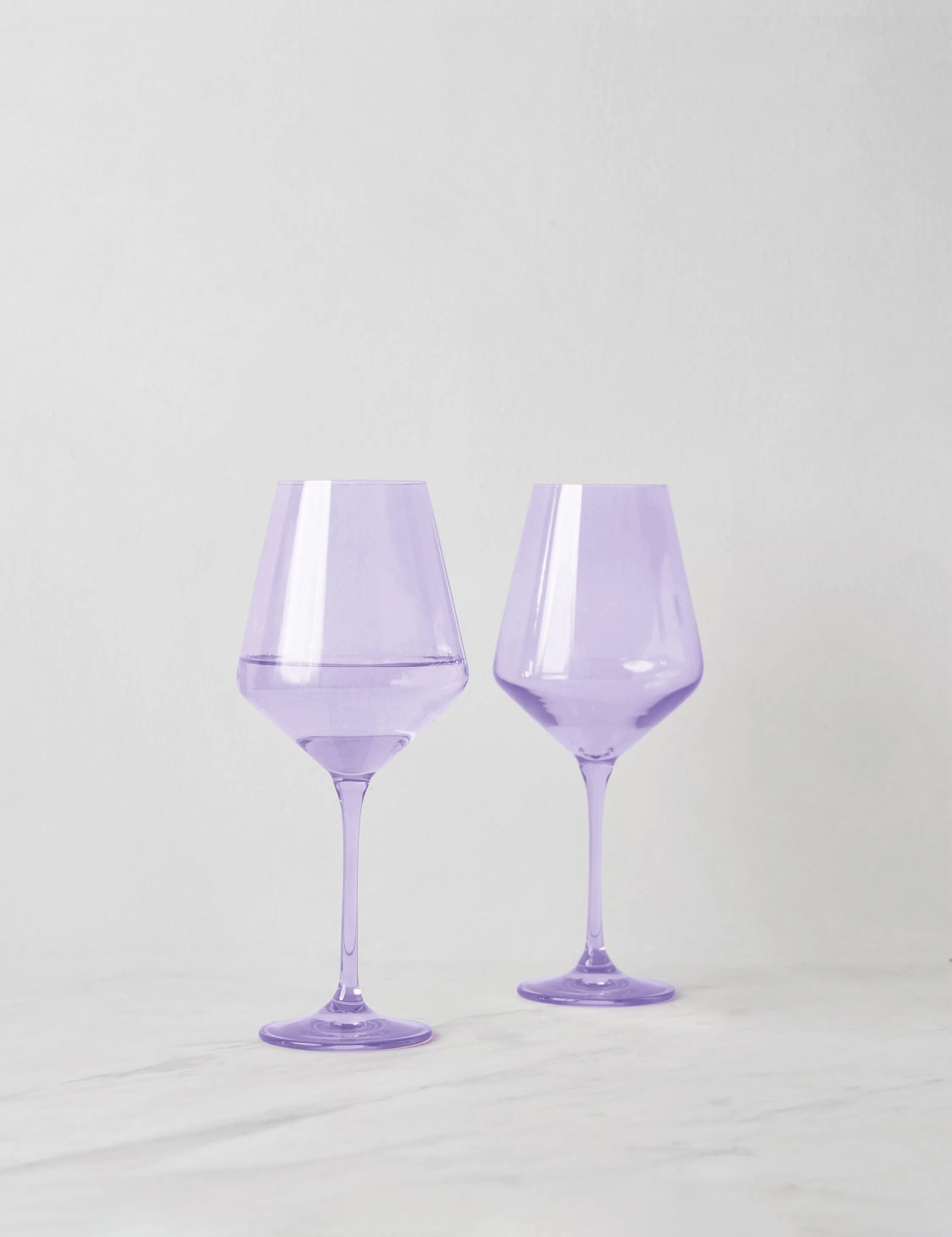 Stemware (Set of 2) by Estelle Colored Glass Lulu and Georgia