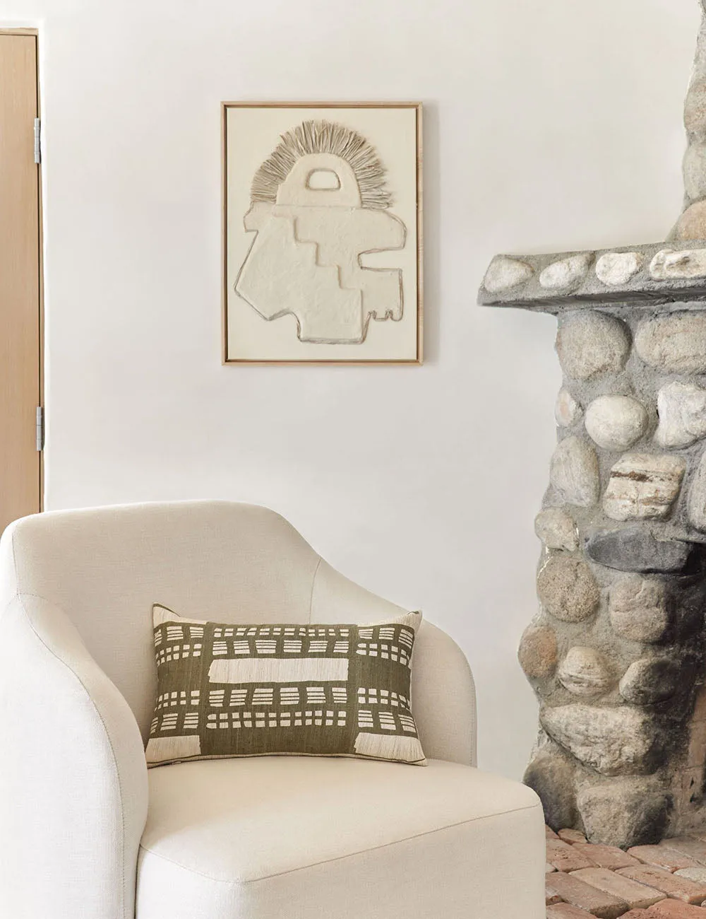 Stonewalk Pillow by Élan Byrd Lulu and Georgia