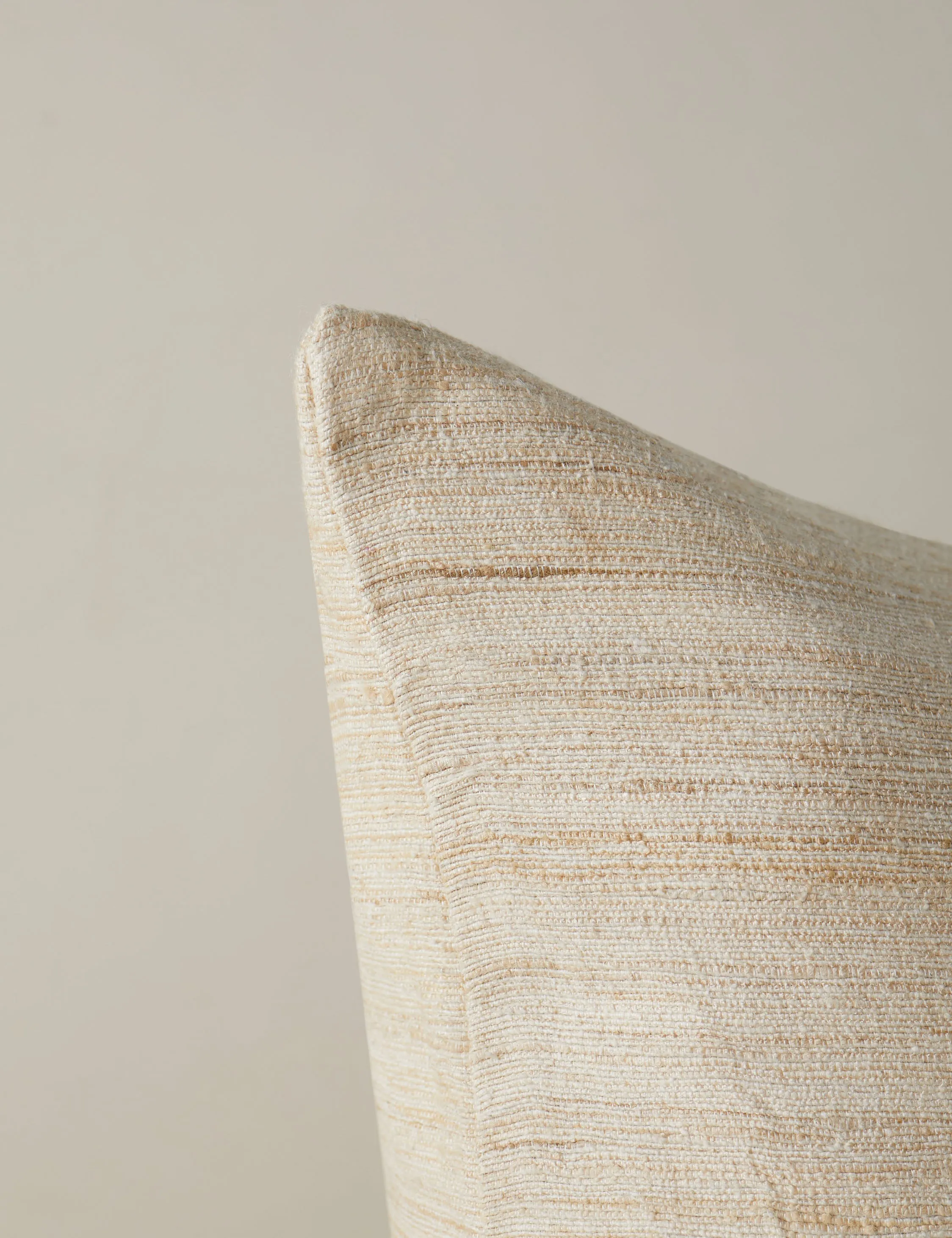 Striations Silk Pillow by Élan Byrd Lulu and Georgia