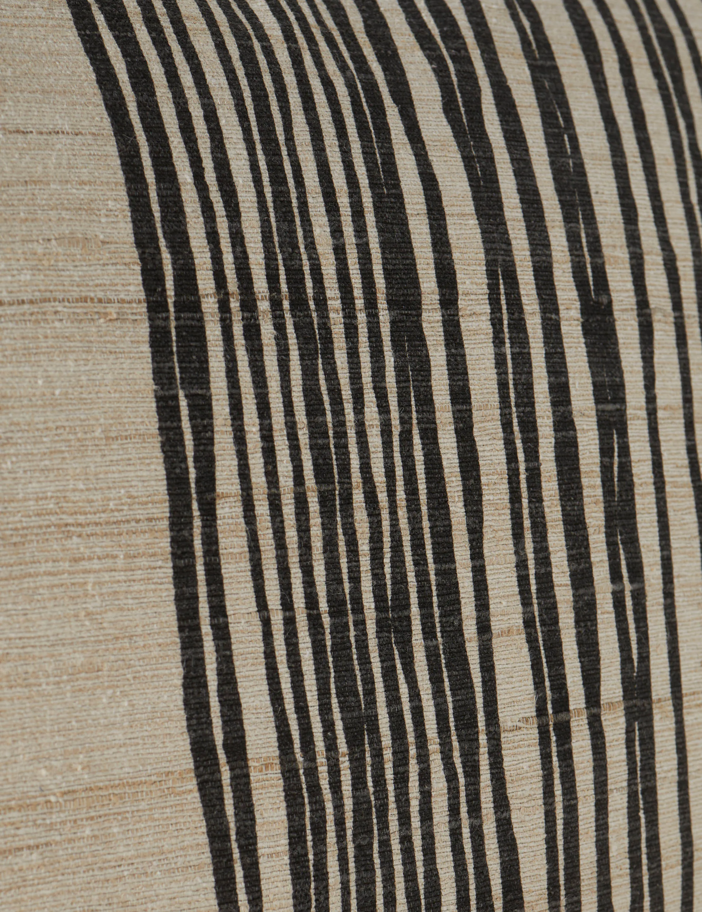 Striations Silk Pillow by Élan Byrd Lulu and Georgia