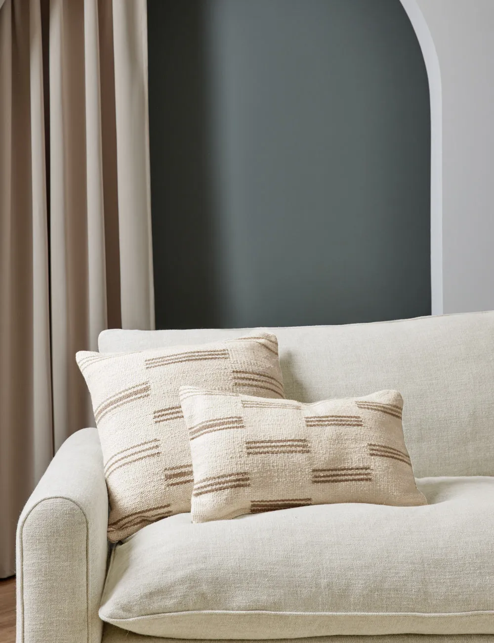 Stripe Break Pillow by Sarah Sherman Samuel Lulu and Georgia