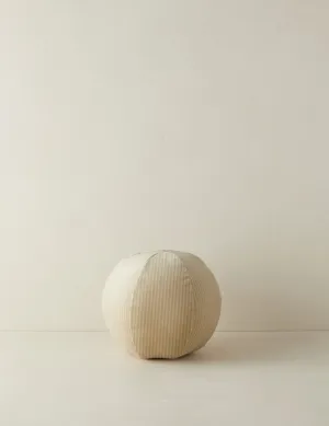 Striped Velvet Ball Pillow by Sarah Sherman Samuel Lulu and Georgia