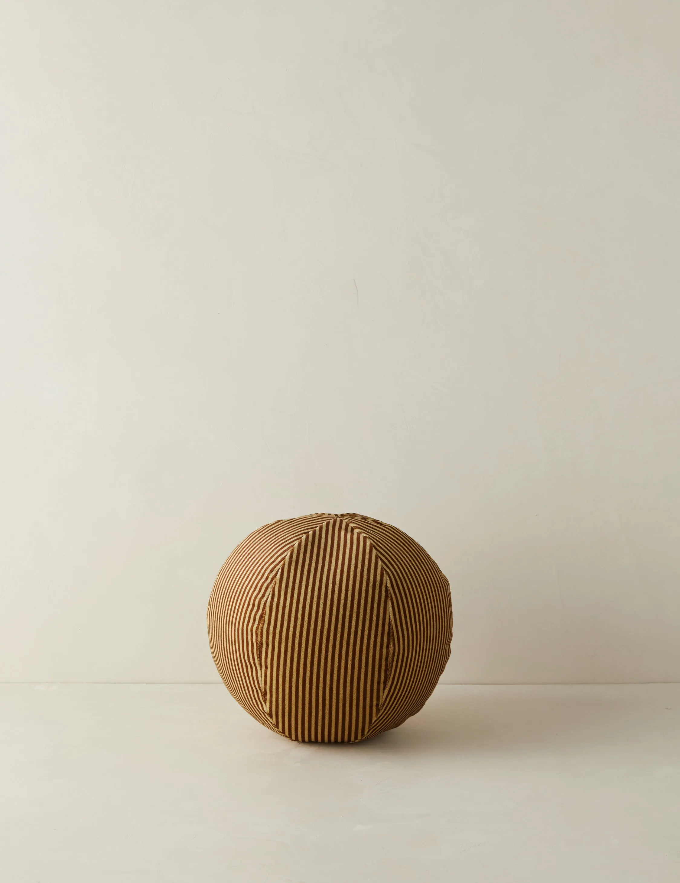 Striped Velvet Ball Pillow by Sarah Sherman Samuel Lulu and Georgia