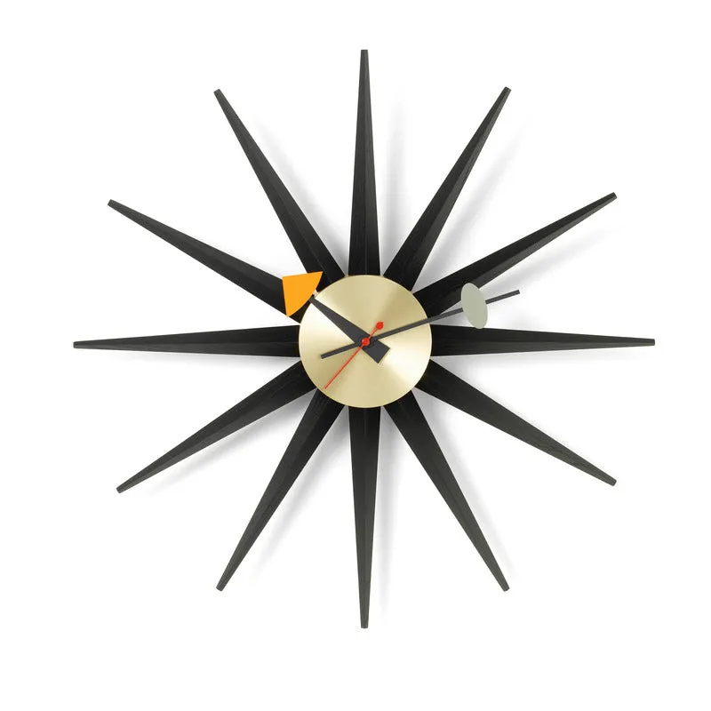 Sunburst Wall Clock