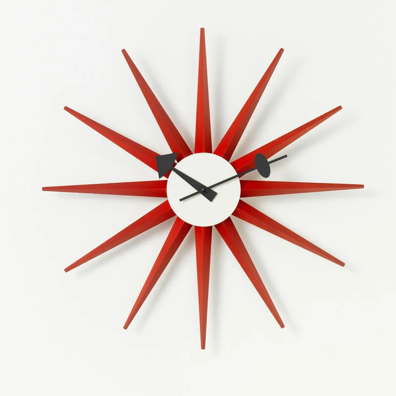 Sunburst Wall Clock