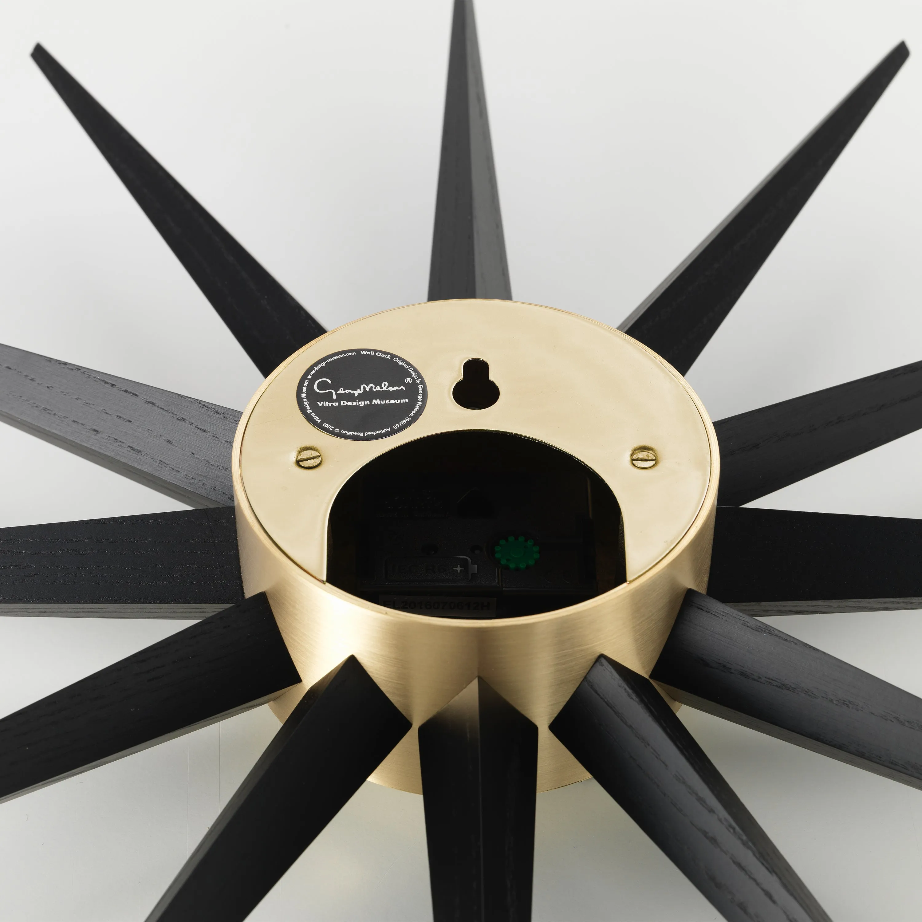 Sunburst Wall Clock