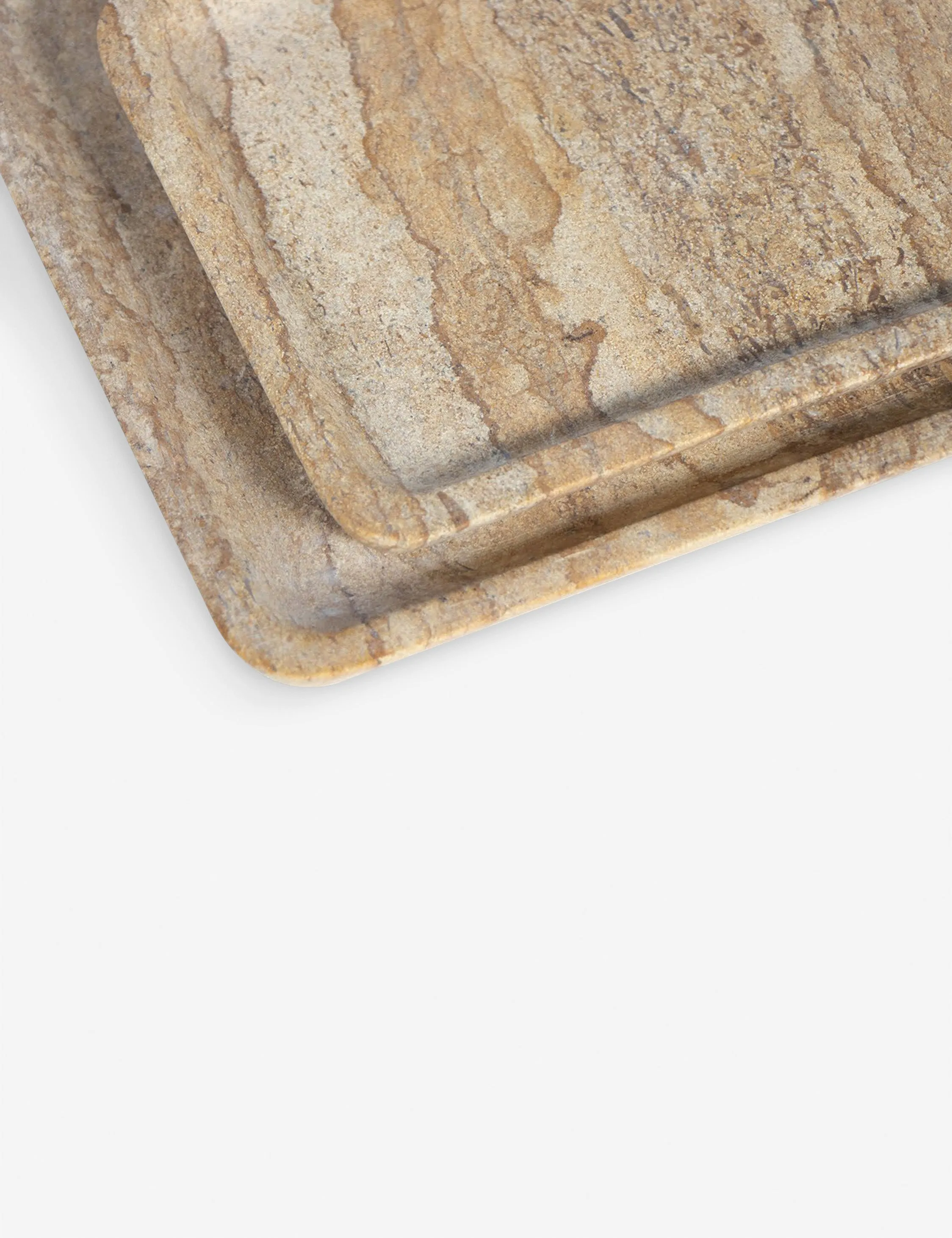 Sutton Marble Trays (Set of 2) by Regina Andrew Lulu and Georgia