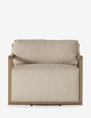 Tamika Indoor / Outdoor Swivel Chair Lulu and Georgia