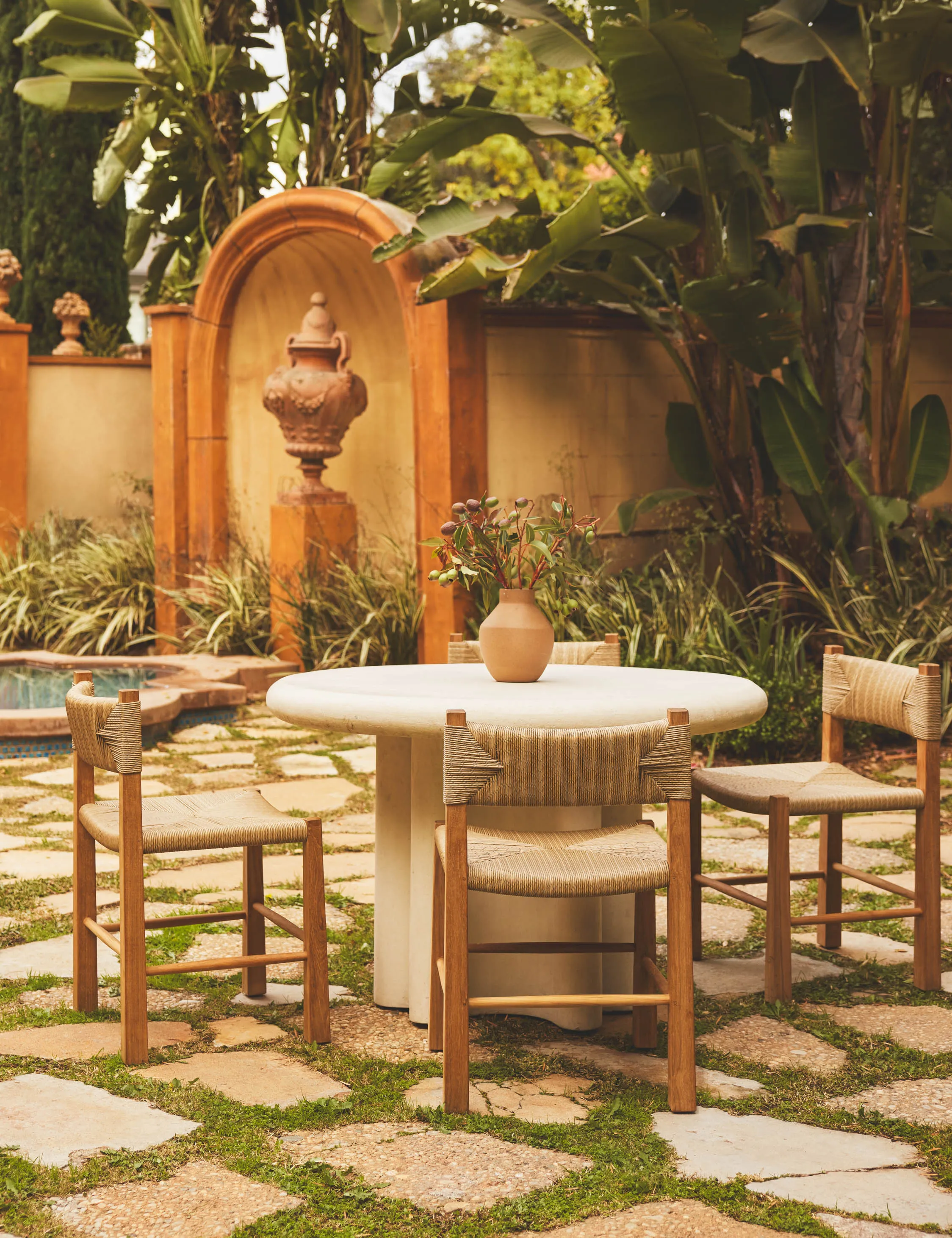 Taurean Outdoor Dining Chair Lulu and Georgia