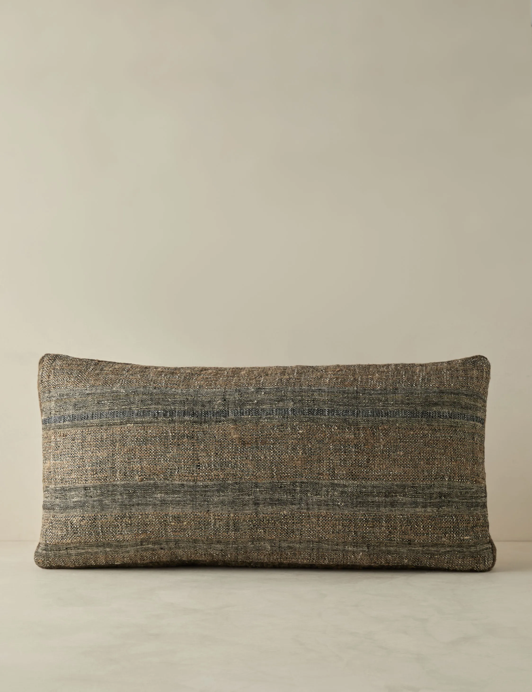 Teku Linen Silk Box Pillow by DISC Interiors Lulu and Georgia
