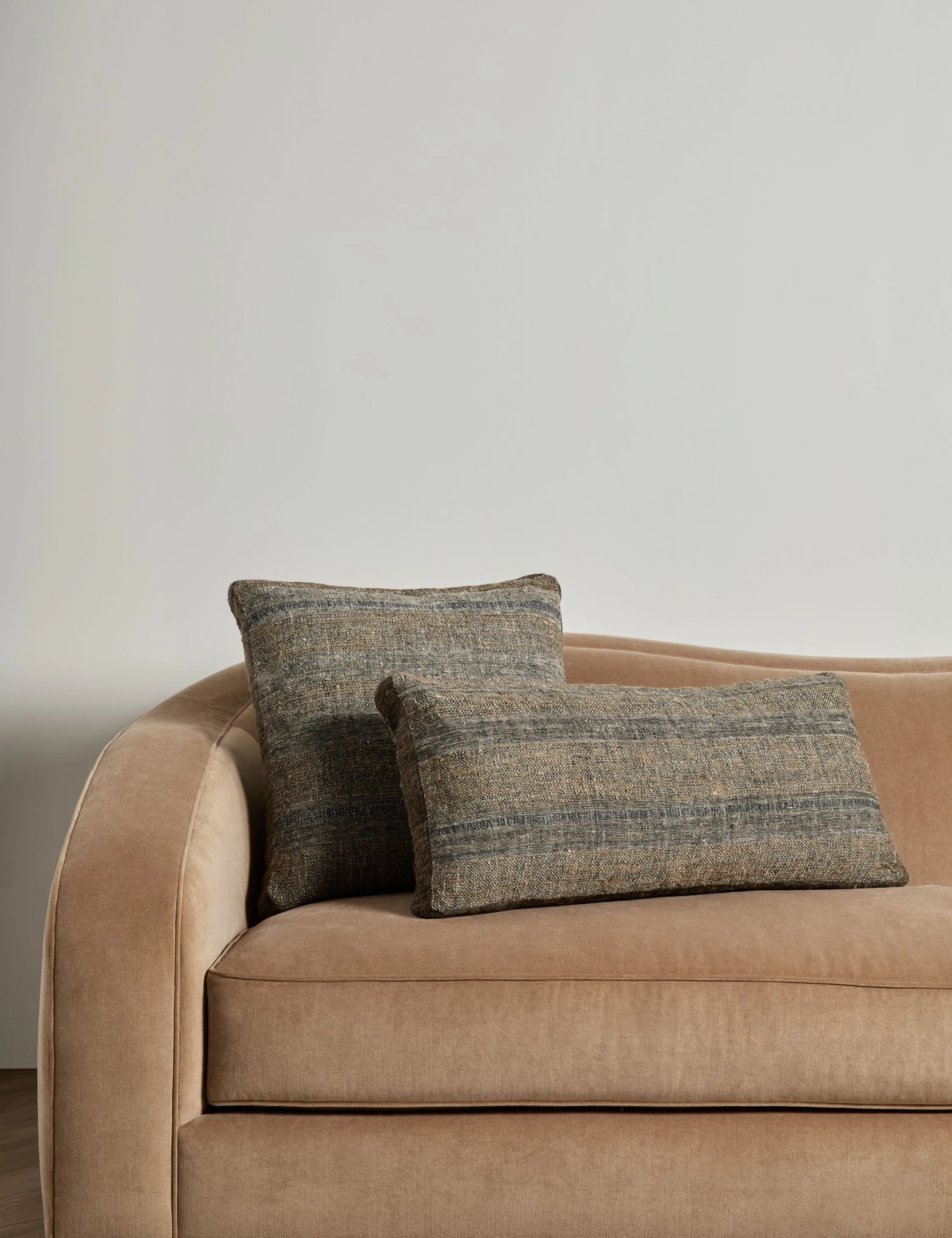 Teku Linen Silk Box Pillow by DISC Interiors Lulu and Georgia