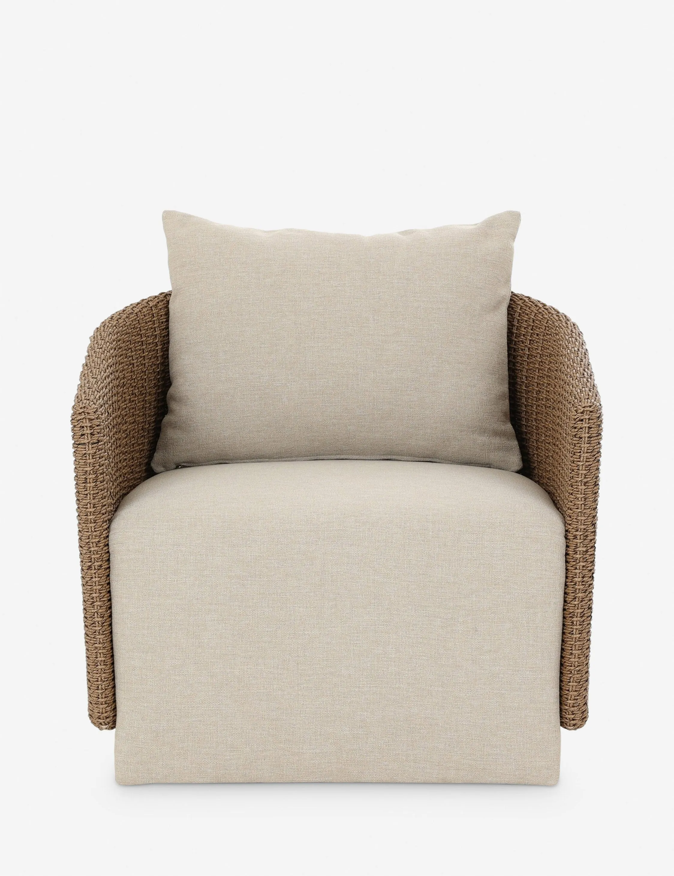 Tennille Indoor / Outdoor Swivel Chair Lulu and Georgia