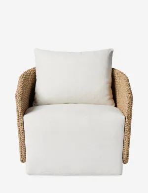 Tennille Indoor / Outdoor Swivel Chair Lulu and Georgia