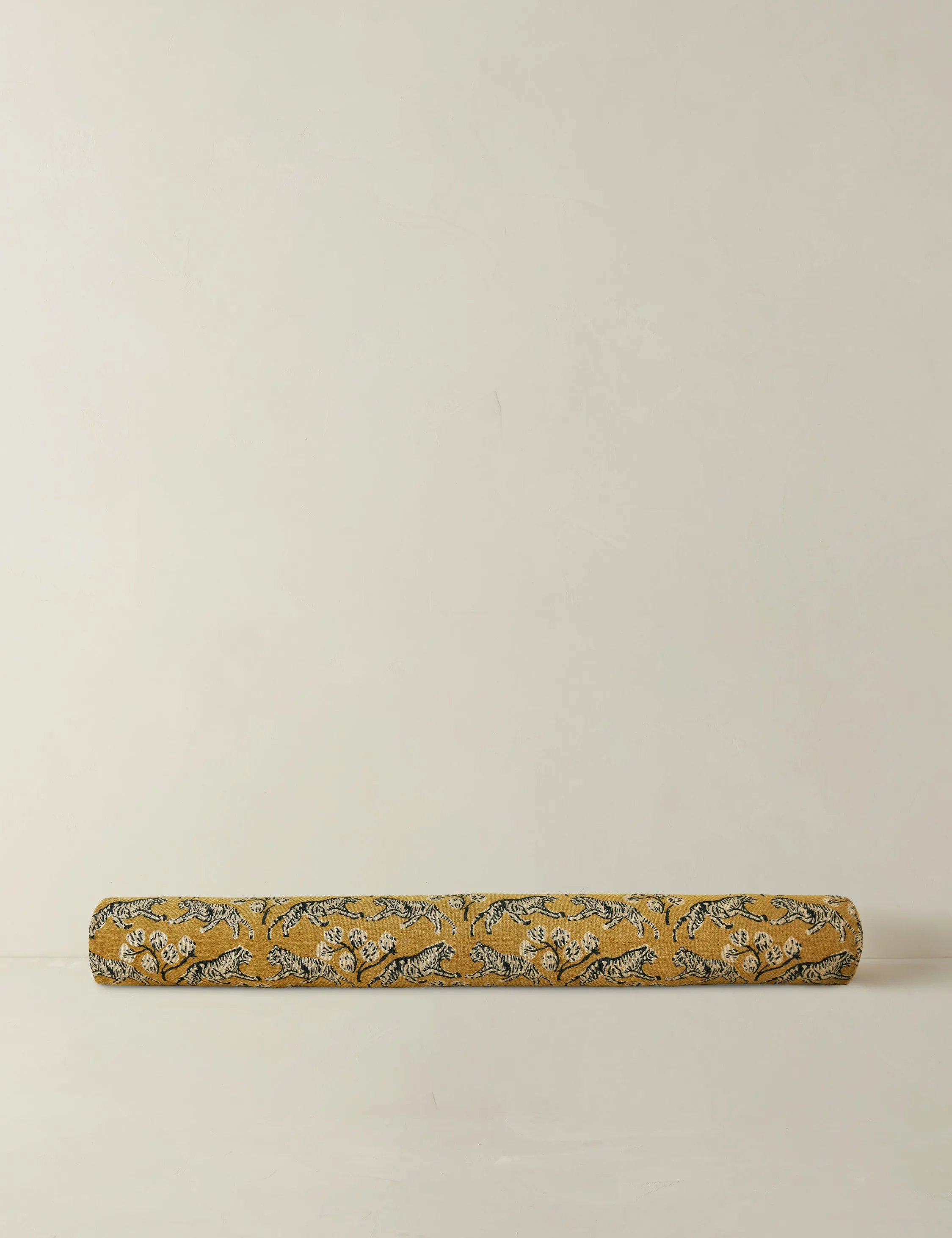 Tiger Jacquard Long Bolster Pillow by Sarah Sherman Samuel Lulu and Georgia