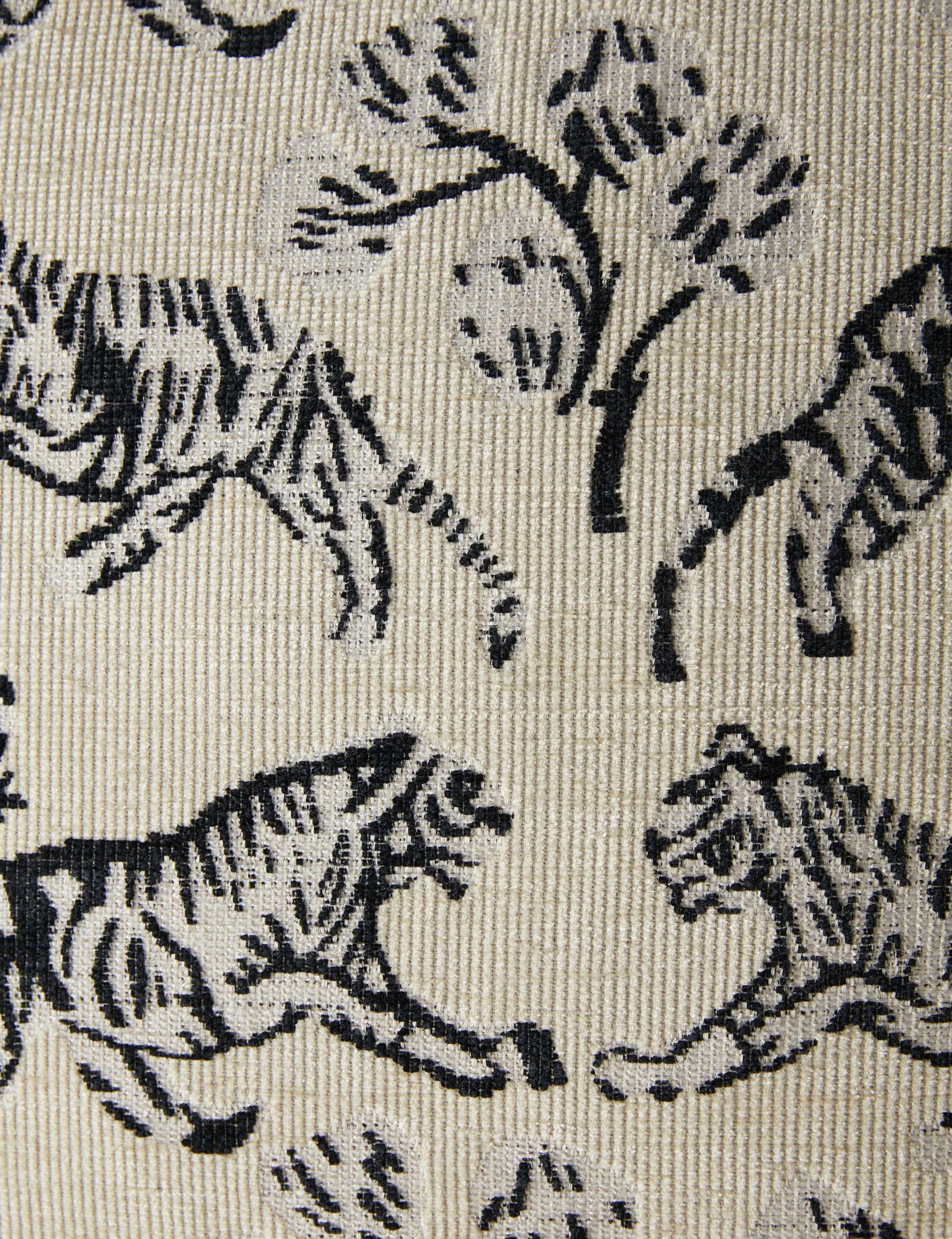 Tiger Jacquard Pillow by Sarah Sherman Samuel Lulu and Georgia