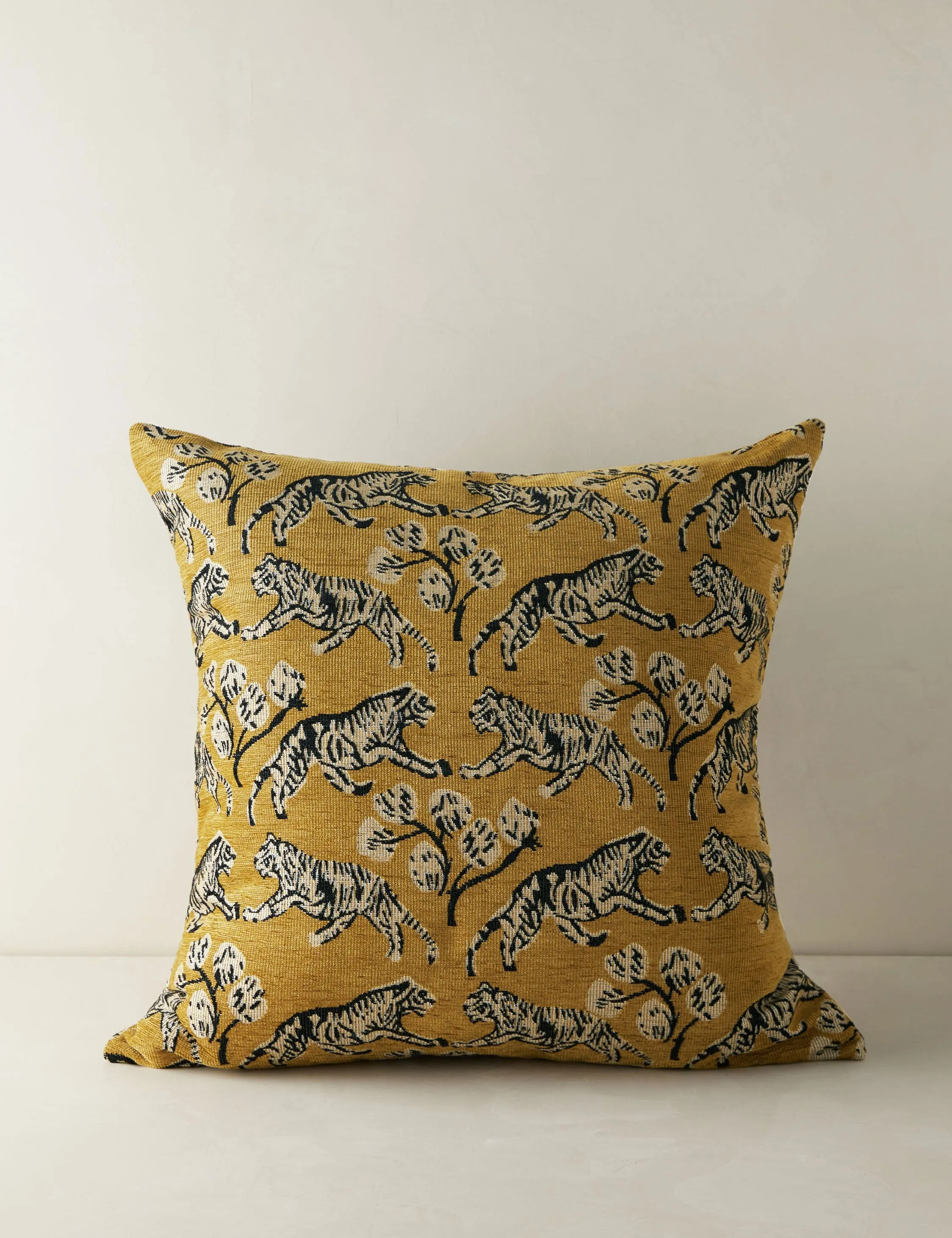 Tiger Jacquard Pillow by Sarah Sherman Samuel Lulu and Georgia