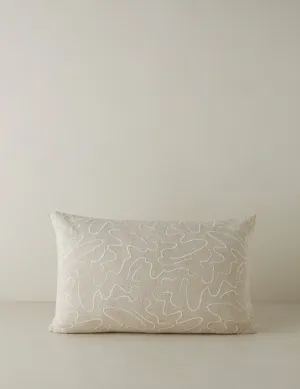 Topos Embroidered Pillow by Élan Byrd Lulu and Georgia