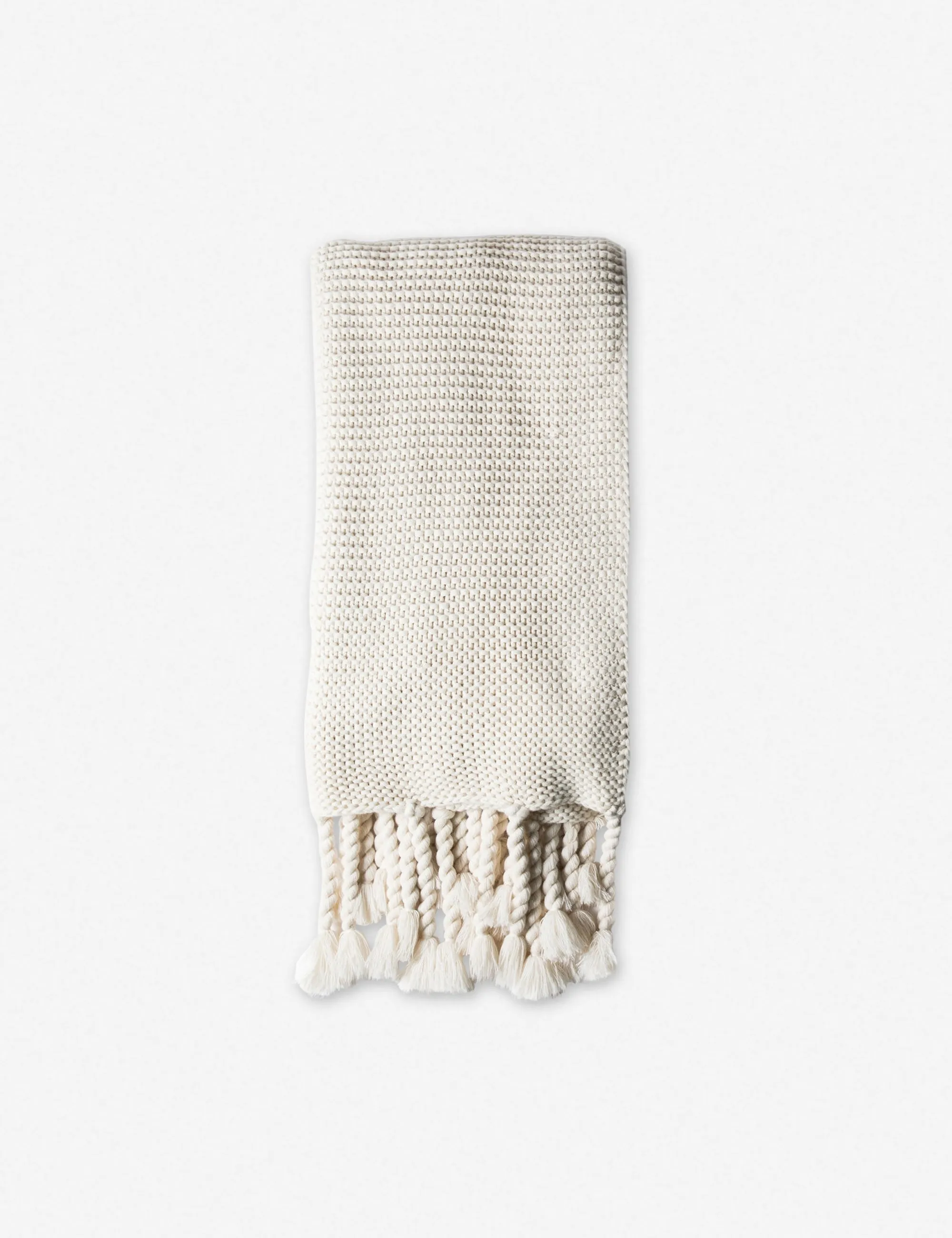 Trestles Chunky Knit Throw by Pom Pom at Home Lulu and Georgia