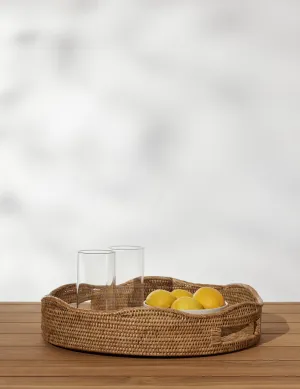 Tyna Rattan Tray Lulu and Georgia