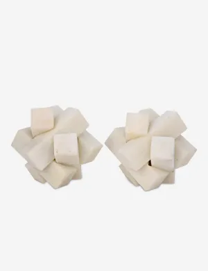 Ursula Cube Sculpture (Set of 2) Lulu and Georgia