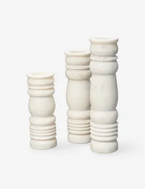 Vasha Candlesticks (Set of 3) Lulu and Georgia