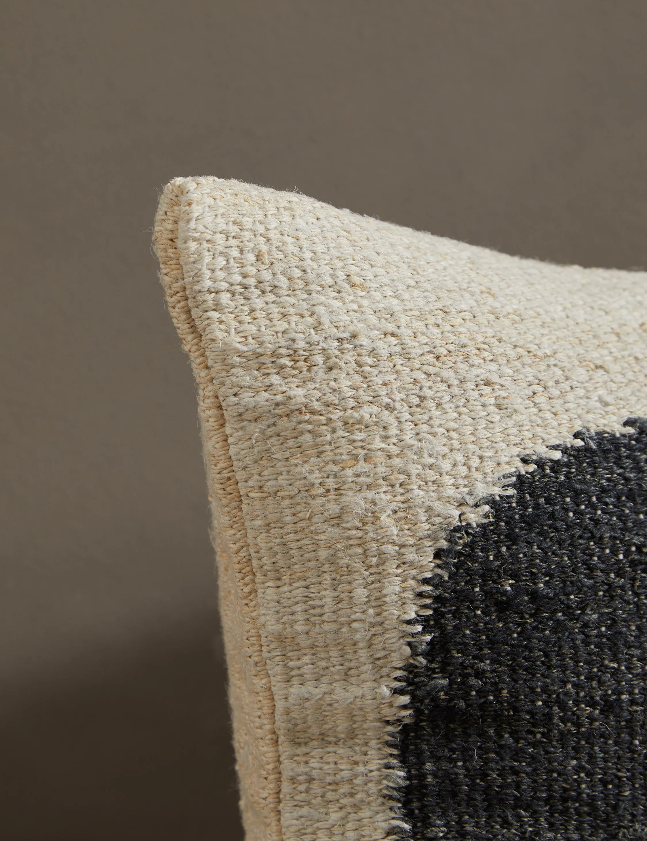 Vela Hemp Lumbar Pillow by Hadiya Williams Lulu and Georgia