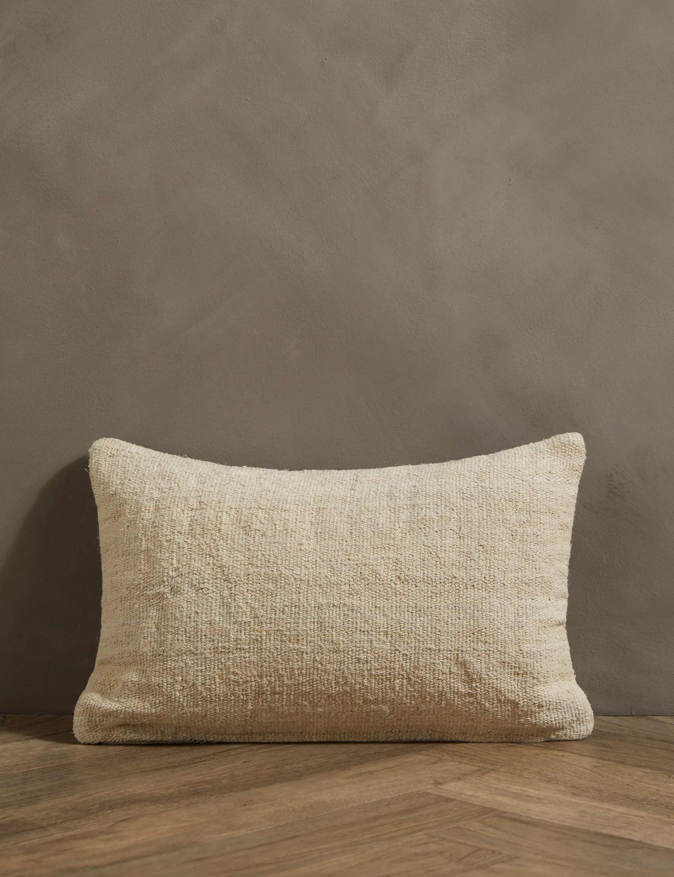 Vela Hemp Lumbar Pillow by Hadiya Williams Lulu and Georgia
