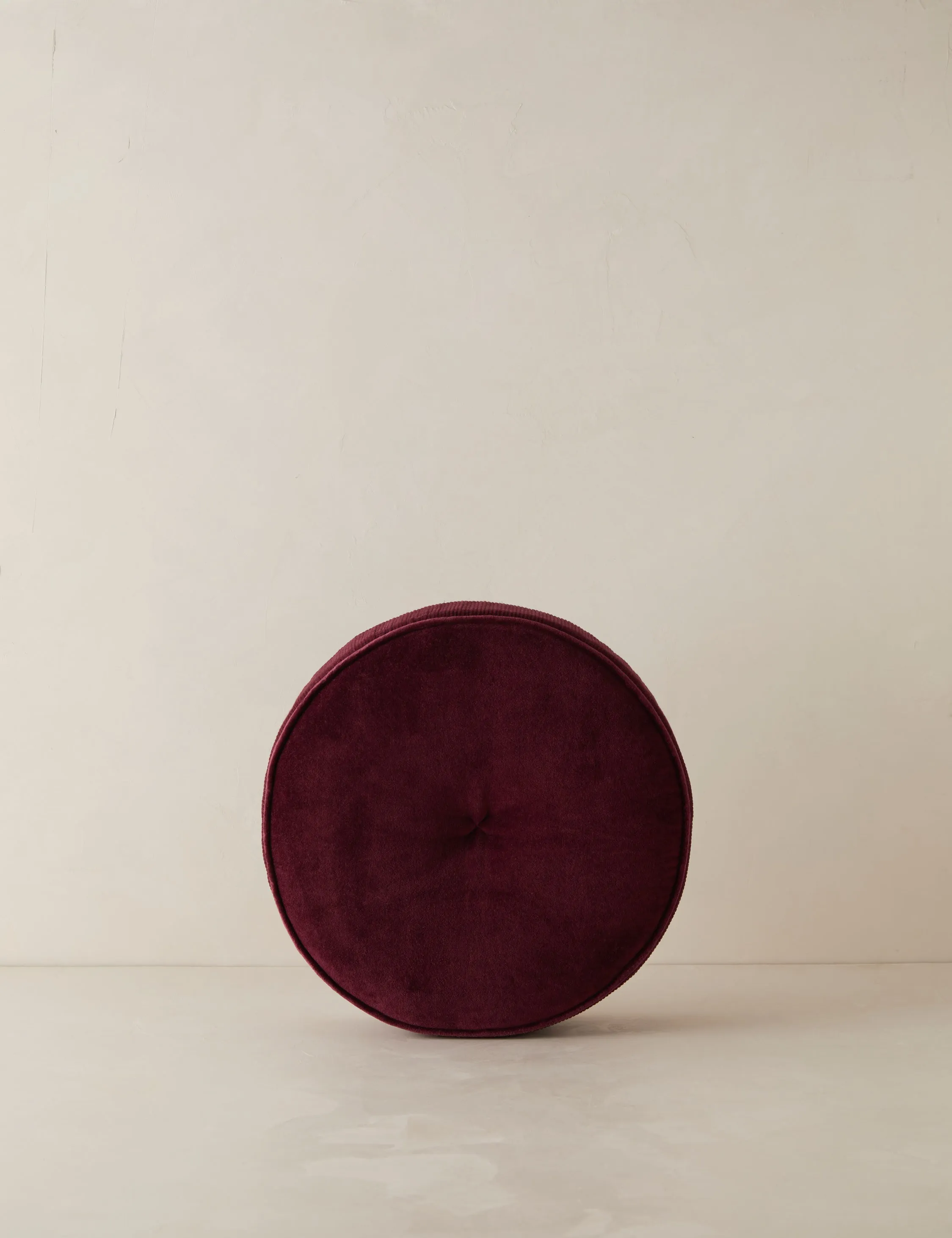 Velvet Disc Pillow by Sarah Sherman Samuel Lulu and Georgia