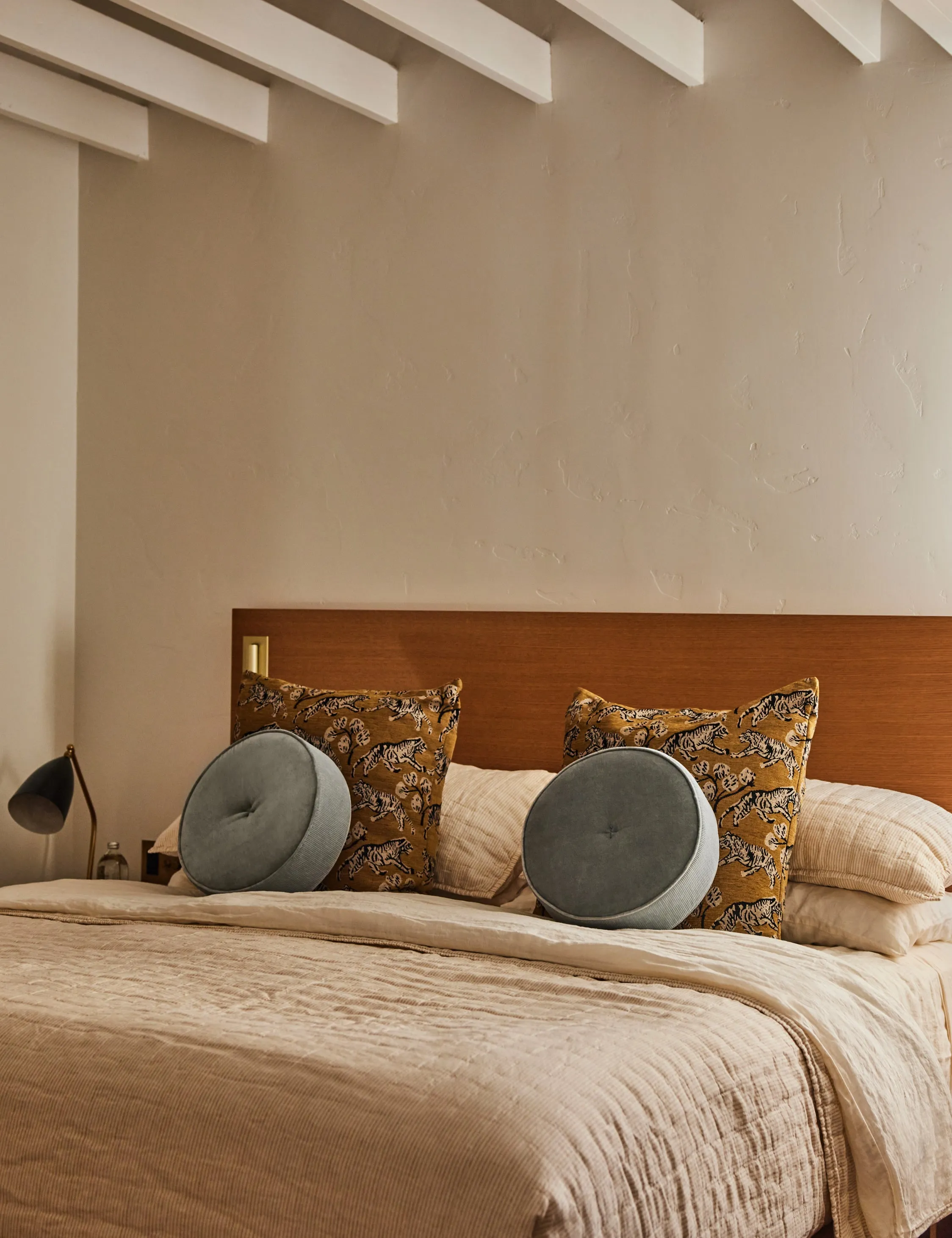 Velvet Disc Pillow by Sarah Sherman Samuel Lulu and Georgia