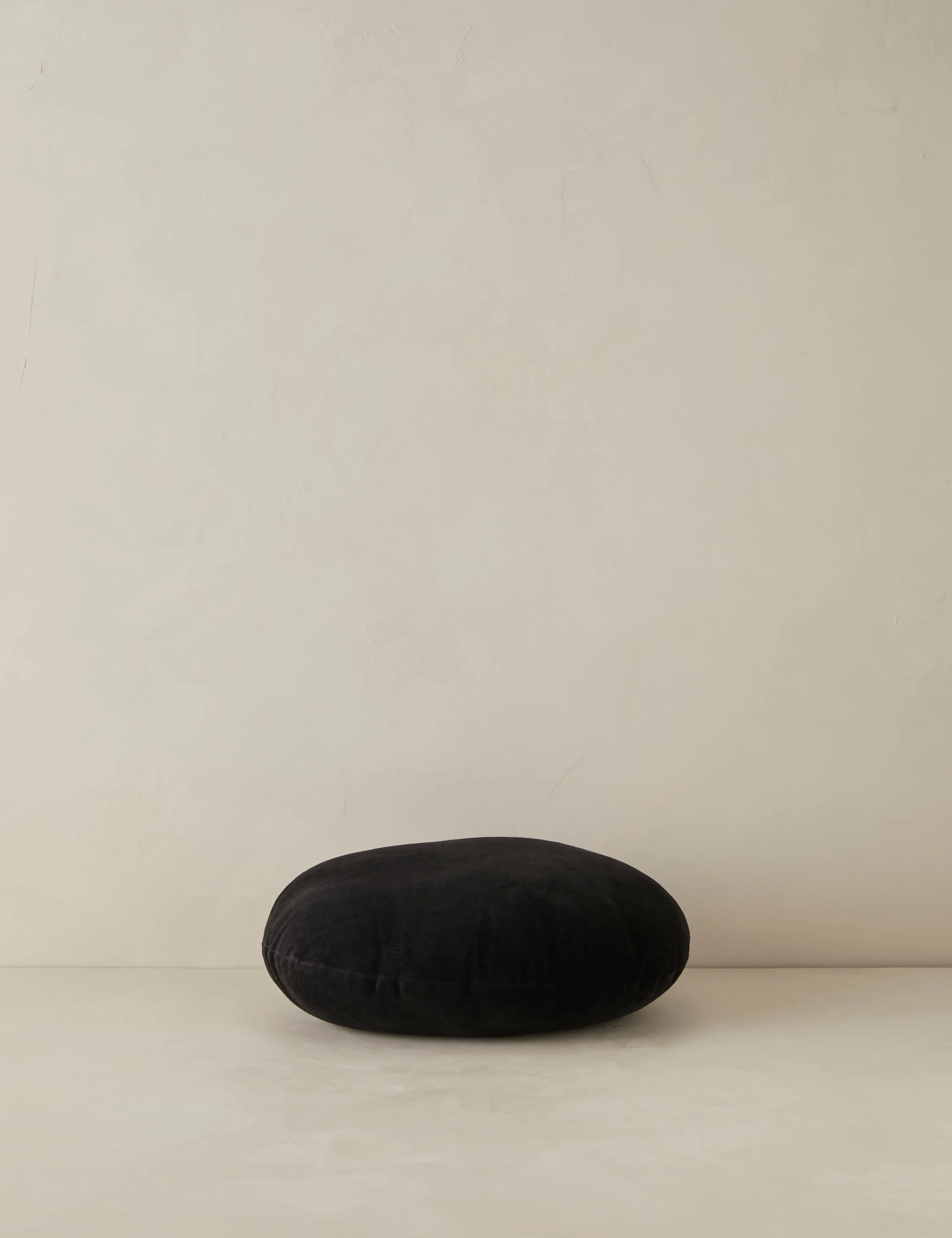 Velvet Round Pillow by Sarah Sherman Samuel Lulu and Georgia