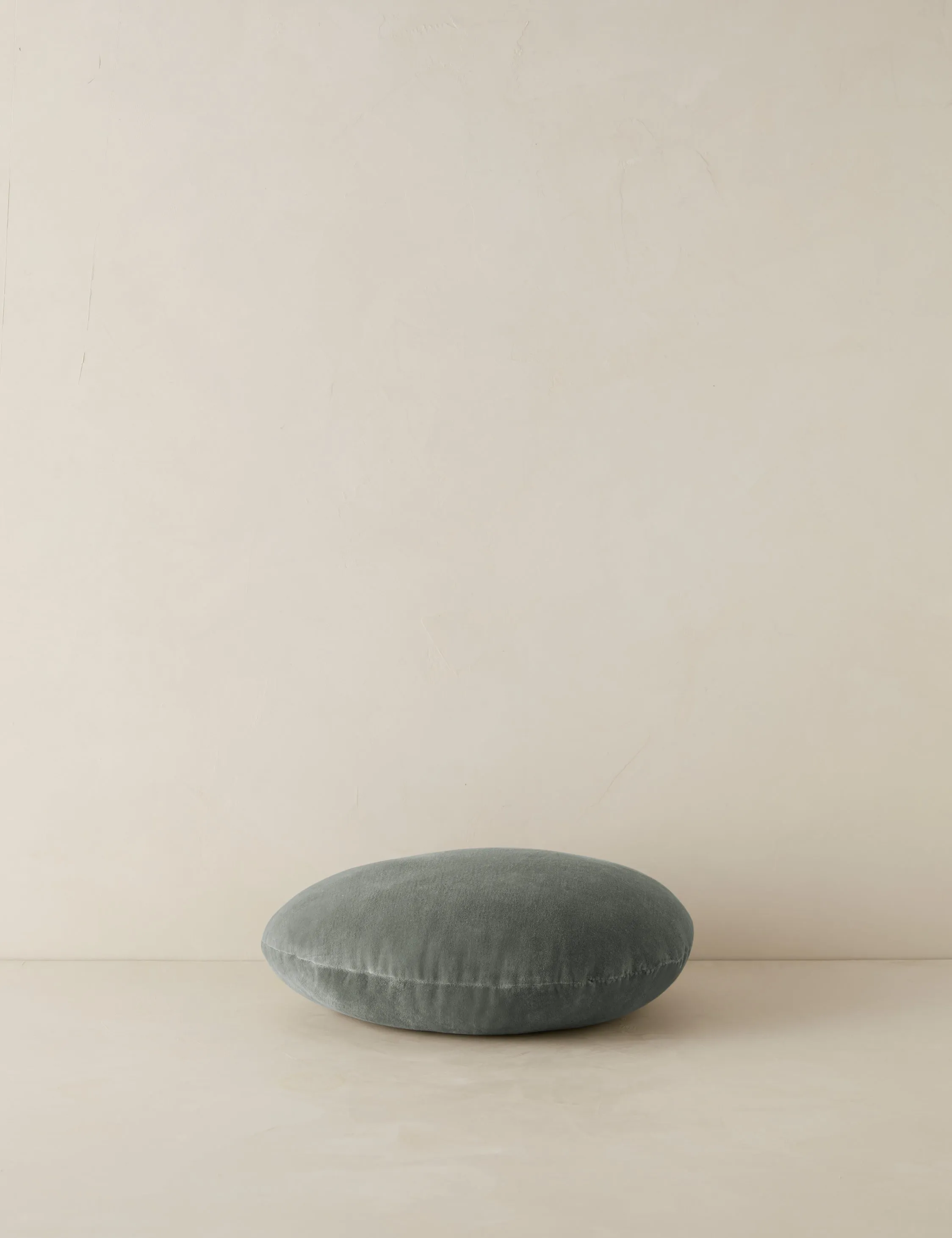 Velvet Round Pillow by Sarah Sherman Samuel Lulu and Georgia