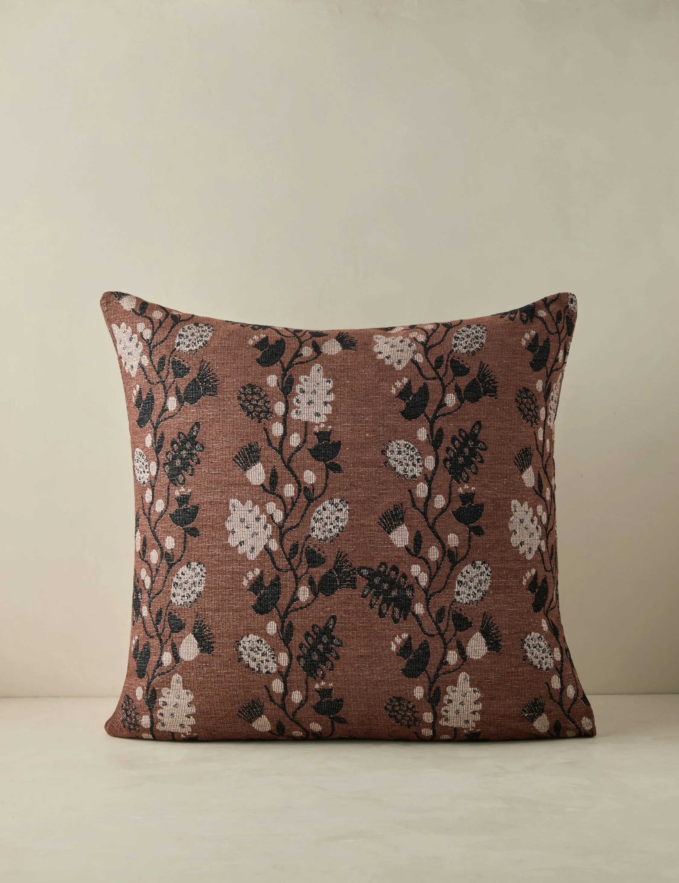 Vini Botanical Jacquard Pillow by Sarah Sherman Samuel Lulu and Georgia