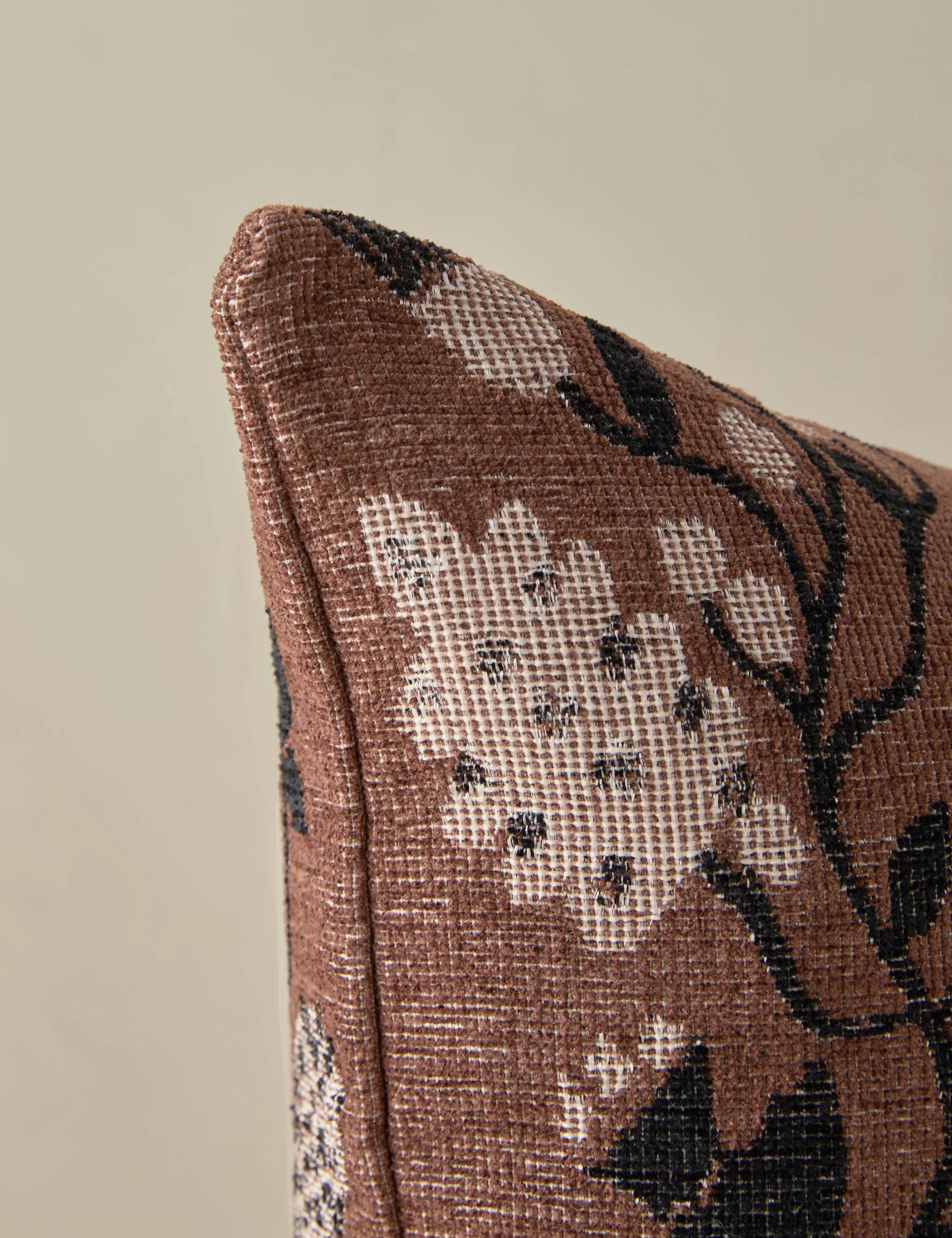 Vini Botanical Jacquard Pillow by Sarah Sherman Samuel Lulu and Georgia
