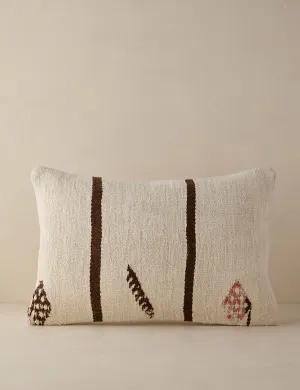 Vintage Lumbar Pillow No. 100, 16" x 24" Lulu and Georgia