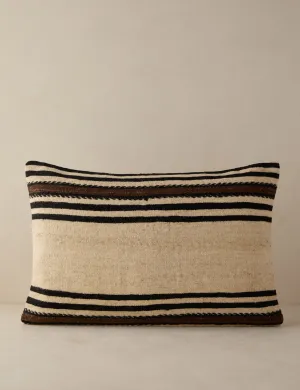 Vintage Lumbar Pillow No. 103, 16" x 24" Lulu and Georgia