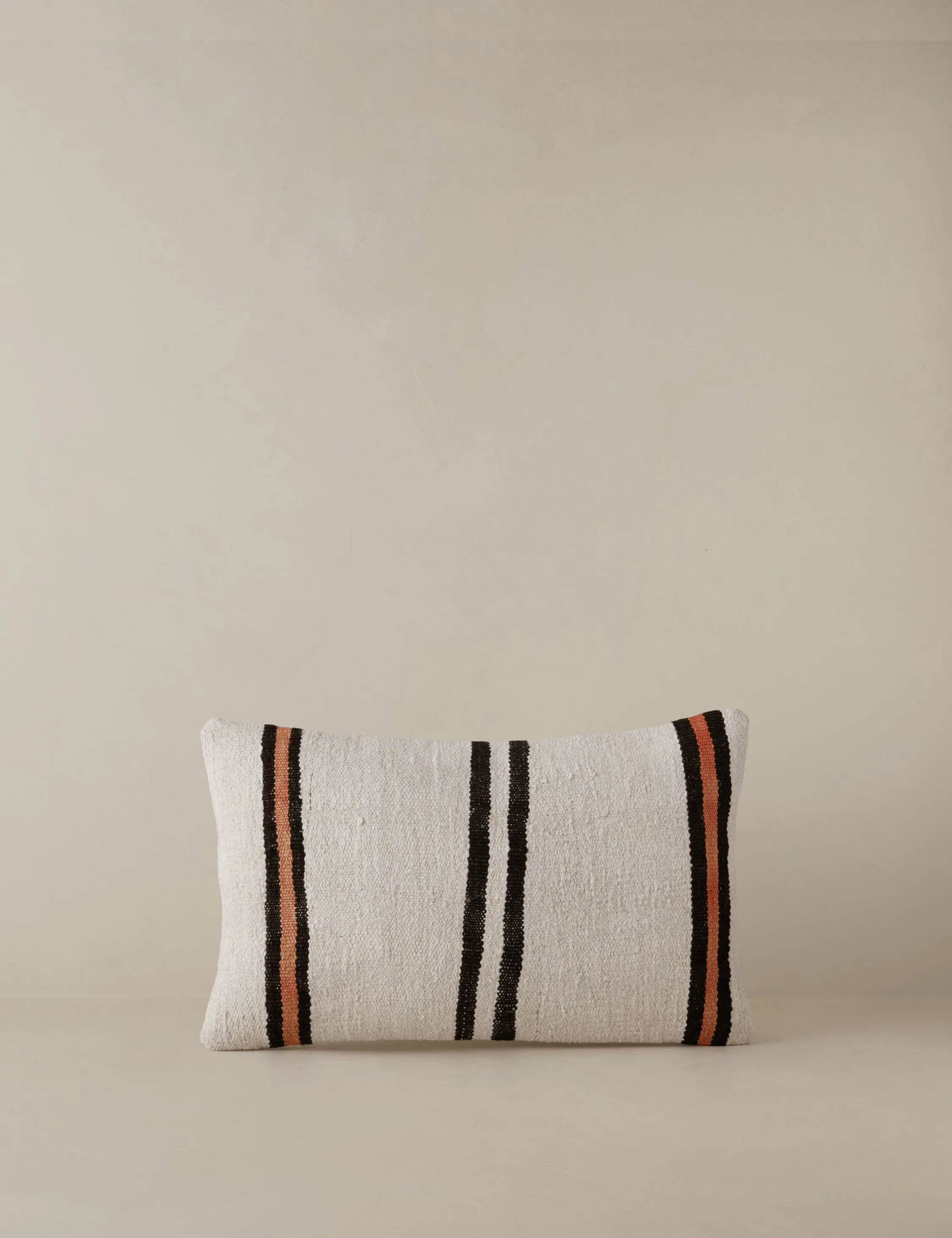 Vintage Lumbar Pillow No. 11, 12" x 20" Lulu and Georgia